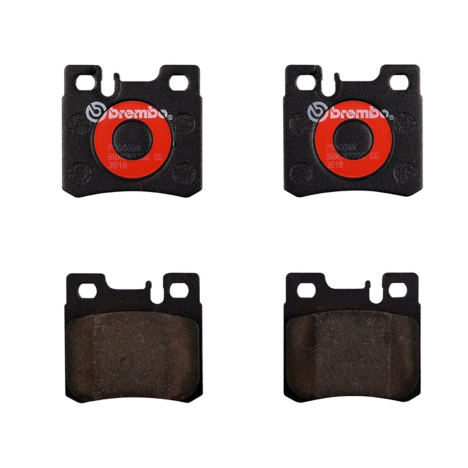 PRIME Ceramic Rear Disc Brake Pad Set - P50009N_02