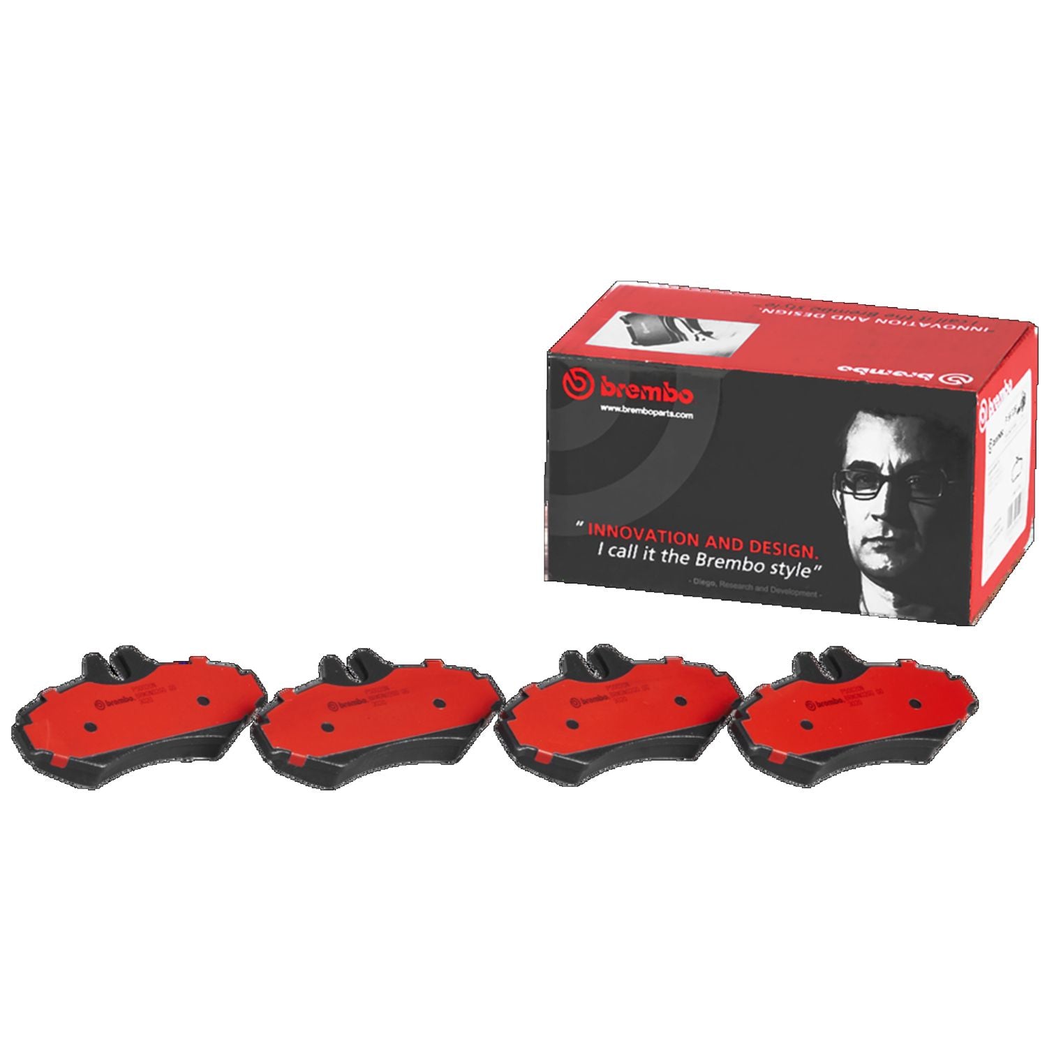 PRIME Ceramic Rear Disc Brake Pad Set - P50020N_02