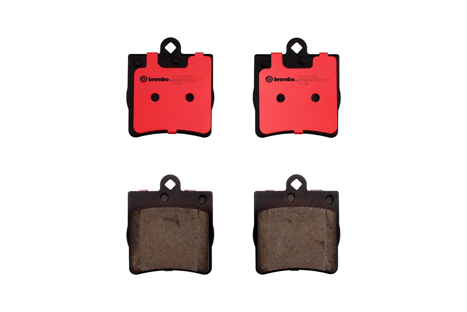 PRIME Ceramic Rear Disc Brake Pad Set - P50025N_01