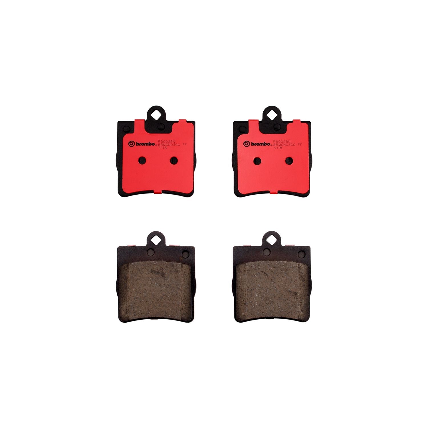 PRIME Ceramic Rear Disc Brake Pad Set - P50025N_01