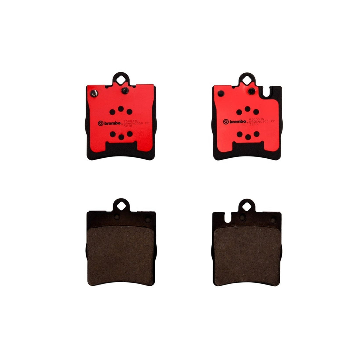 PRIME Ceramic Rear Disc Brake Pad Set - P50033N_01