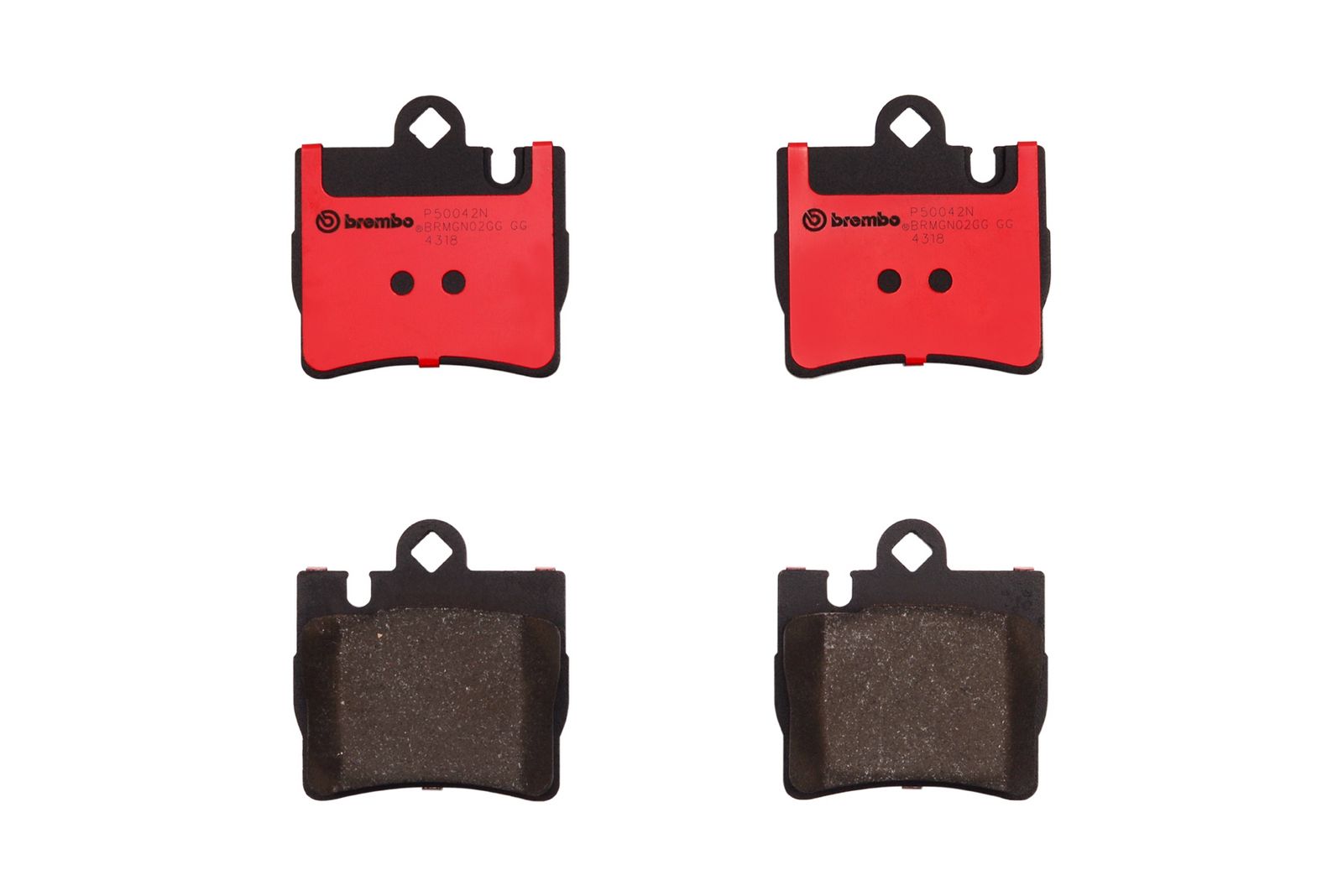 PRIME Ceramic Rear Disc Brake Pad Set - P50042N_01