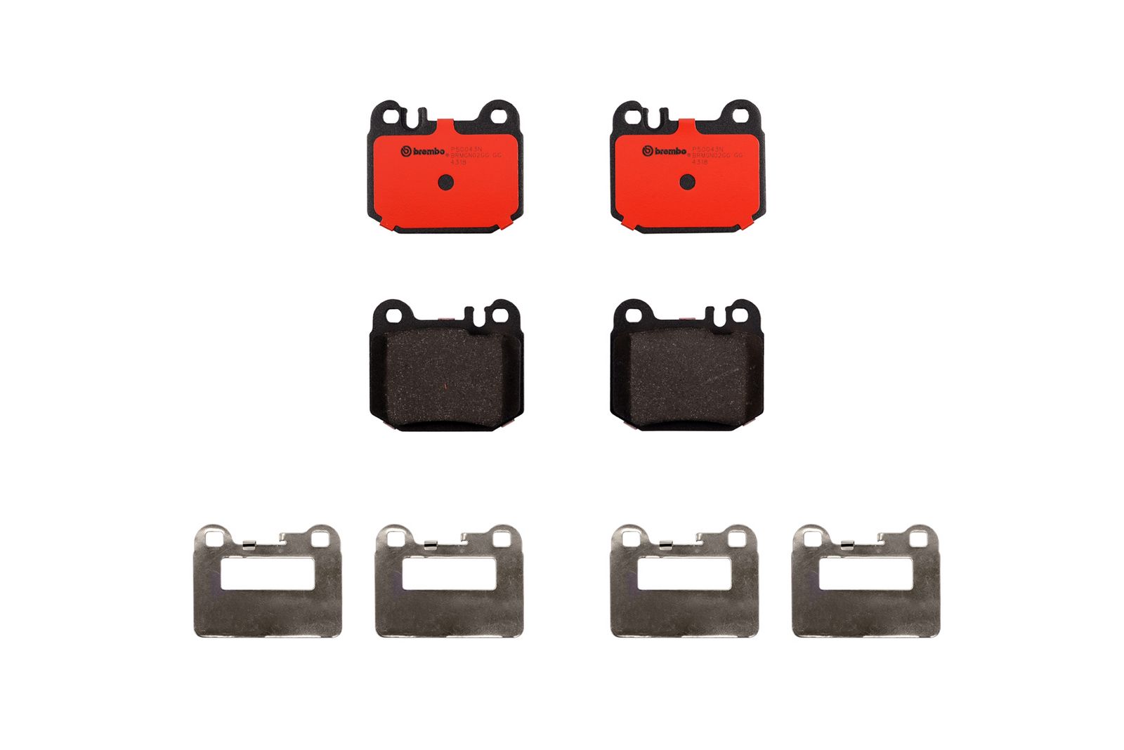 PRIME Ceramic Rear Disc Brake Pad Set - P50043N_01