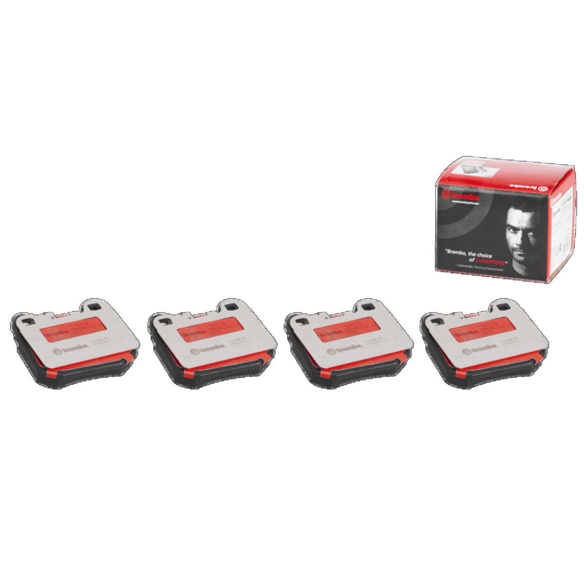 PRIME Ceramic Rear Disc Brake Pad Set - P50043N_02