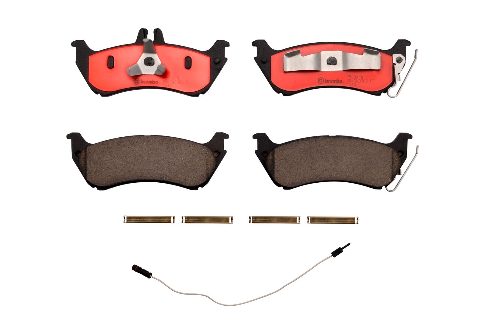 PRIME Ceramic Rear Disc Brake Pad Set - P50044N_01
