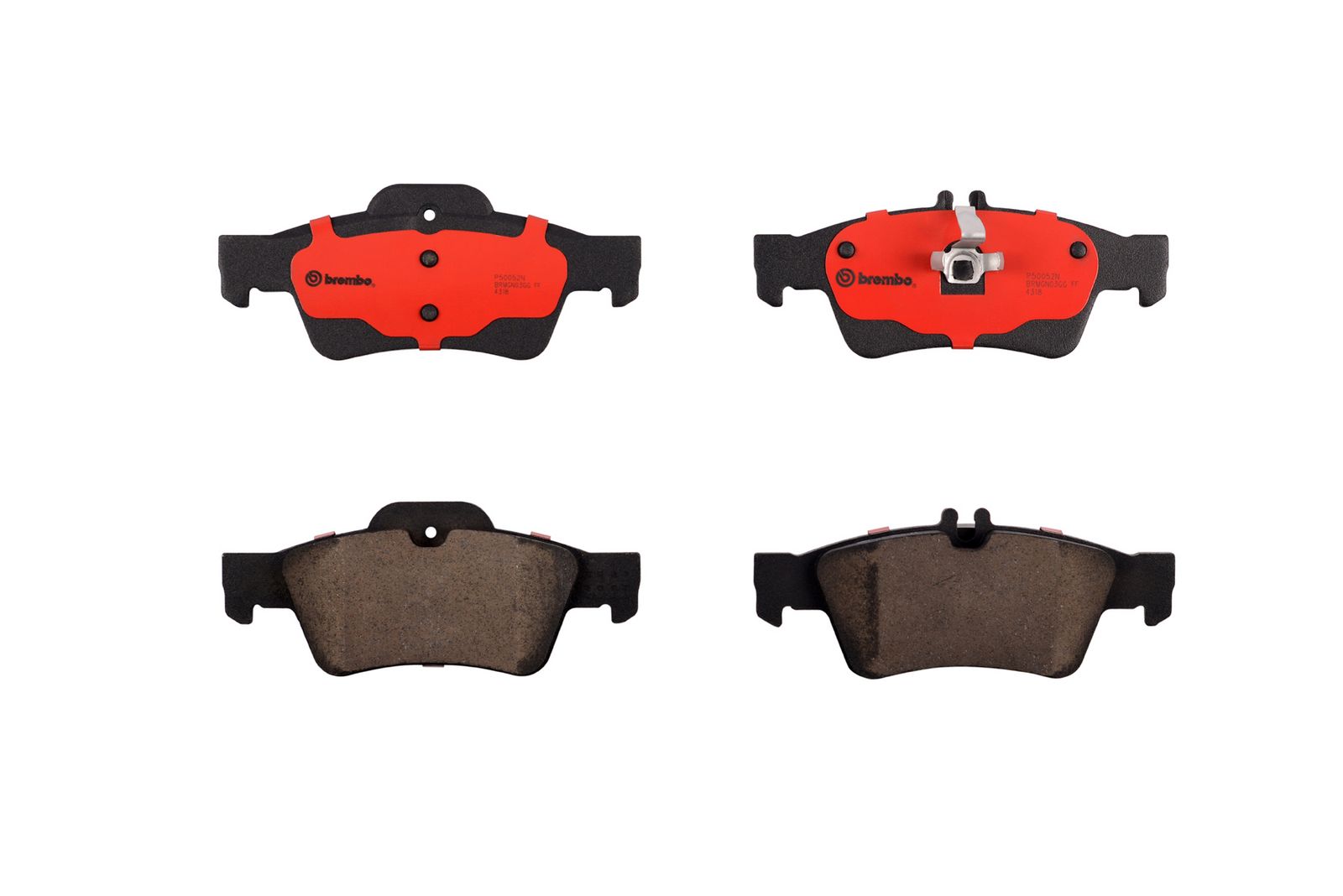 PRIME Ceramic Rear Disc Brake Pad Set - P50052N_01