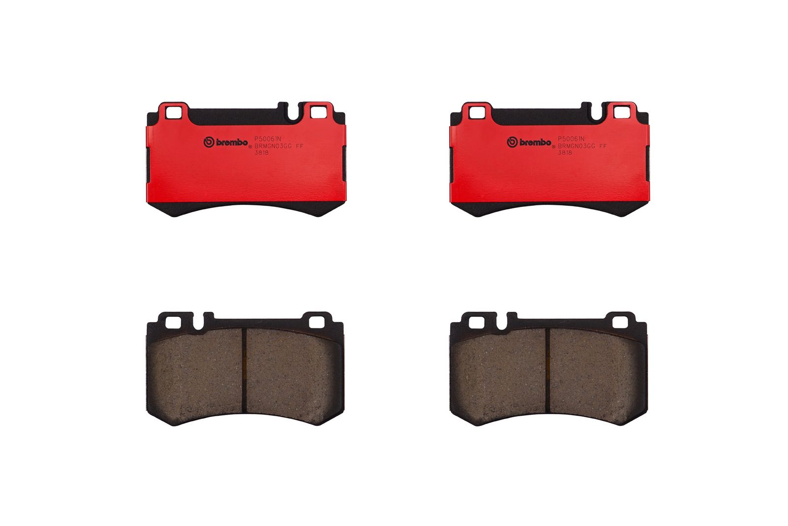 PRIME Ceramic Rear Disc Brake Pad Set - P50061N_01