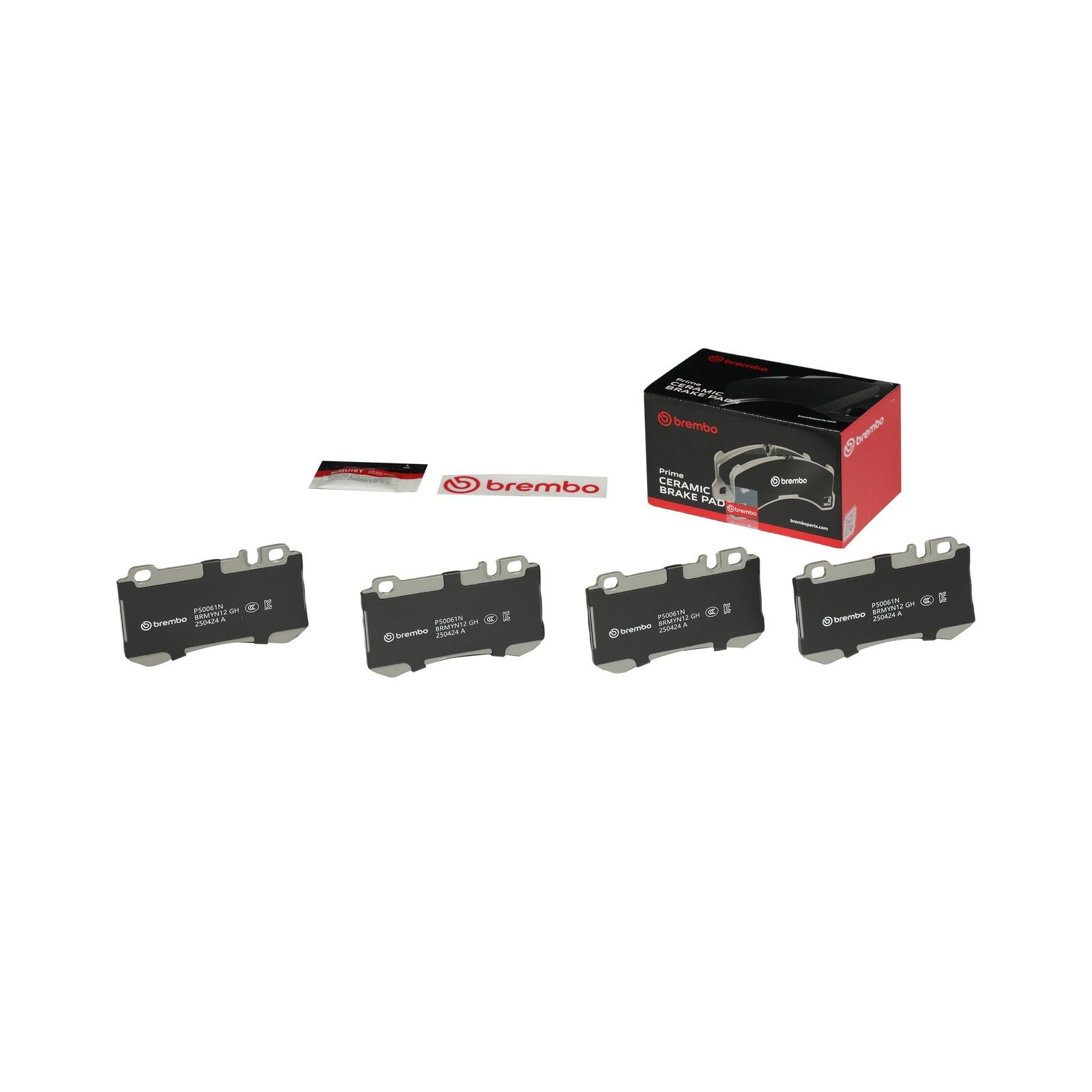 PRIME Ceramic Rear Disc Brake Pad Set - P50061N_01