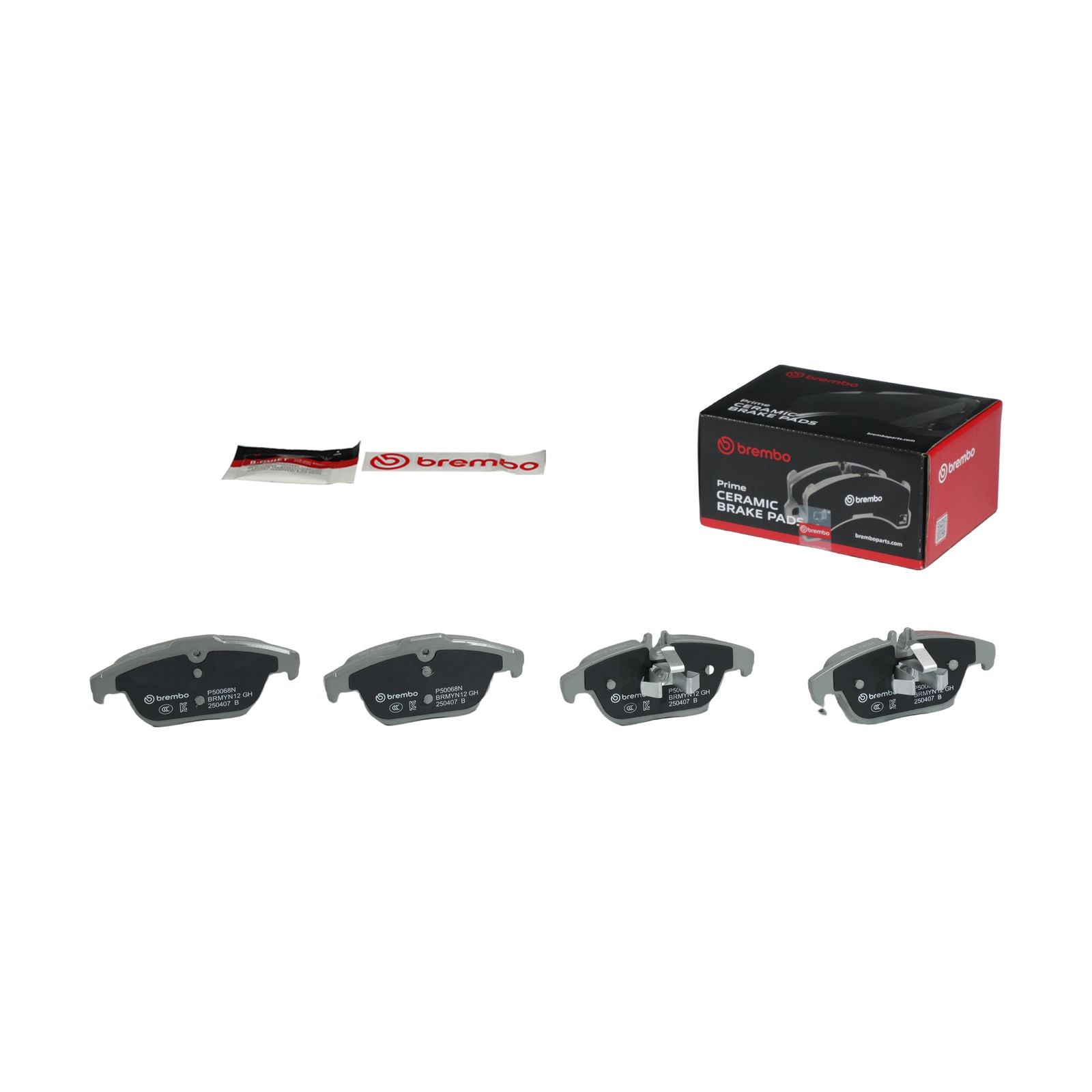 PRIME Ceramic Rear Disc Brake Pad Set - P50068N_02