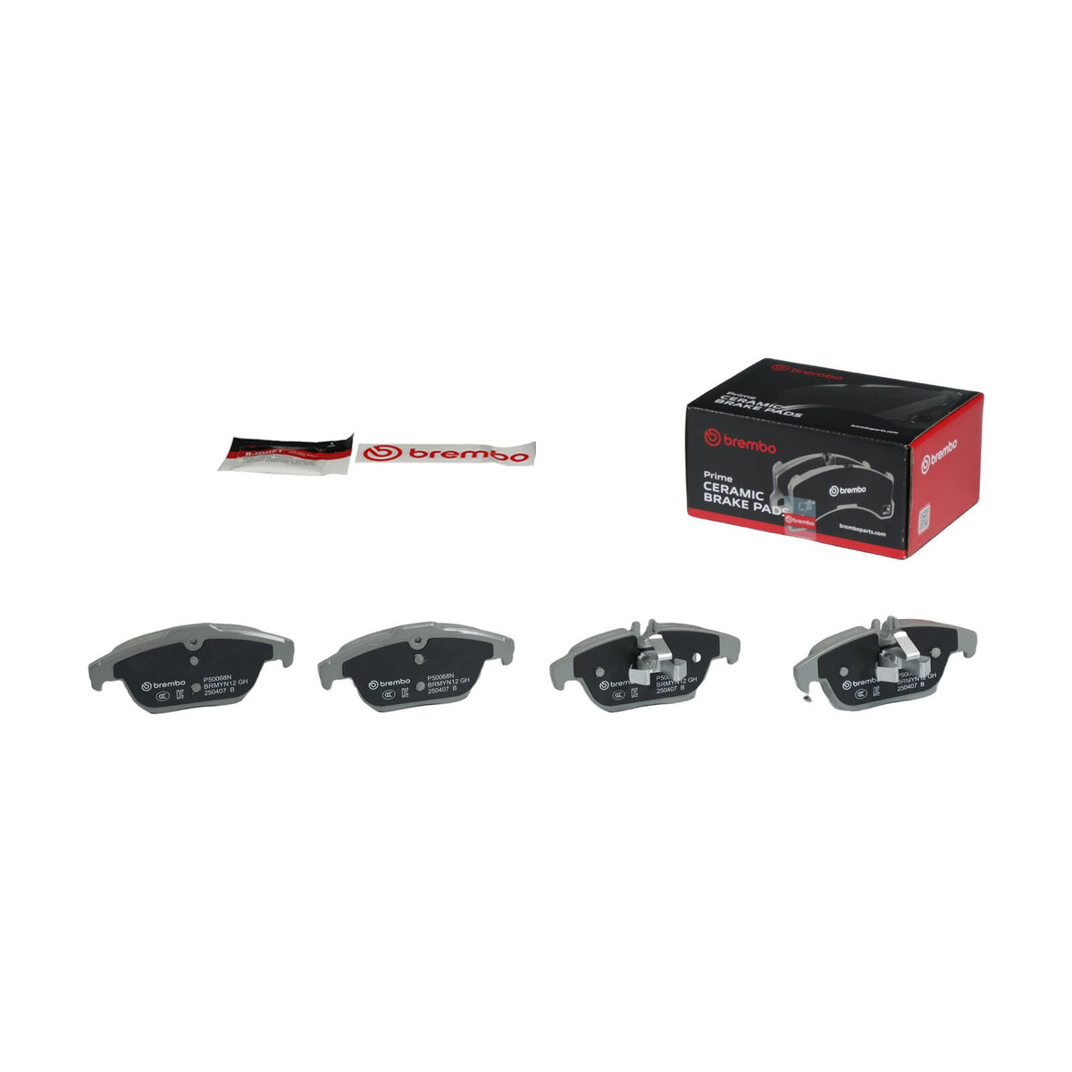PRIME Ceramic Rear Disc Brake Pad Set - P50068N_02