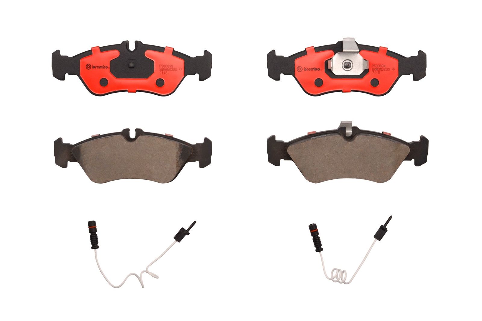PRIME Ceramic Rear Disc Brake Pad Set - P50089N_01