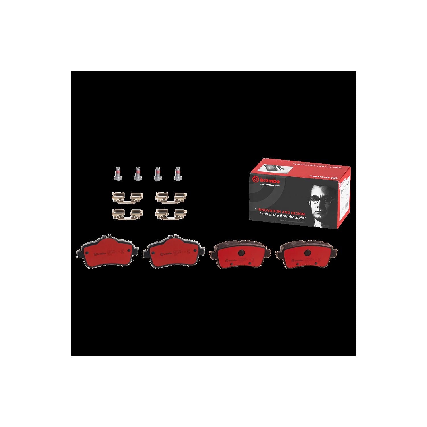 PRIME Ceramic Rear Disc Brake Pad Set - P50099N_01