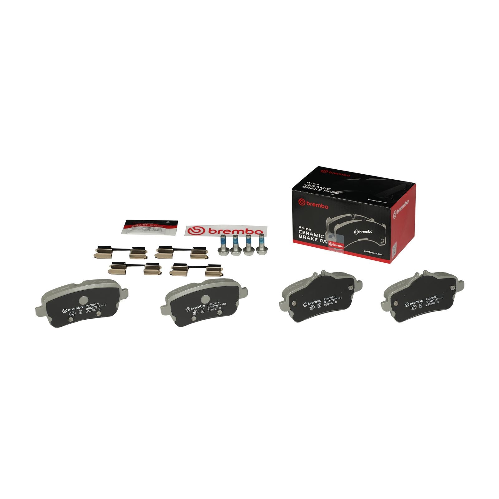 PRIME Ceramic Rear Disc Brake Pad Set - P50099N_02