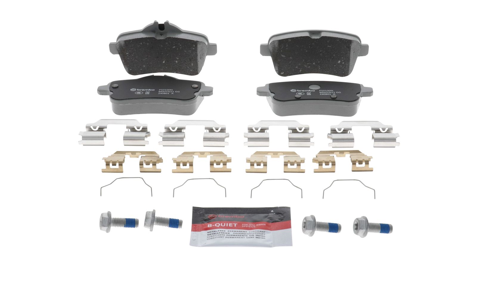 PRIME Ceramic Rear Disc Brake Pad Set - P50100N_02