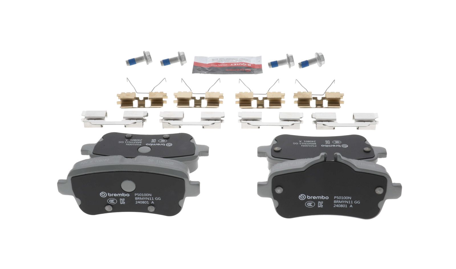 PRIME Ceramic Rear Disc Brake Pad Set - P50100N_14