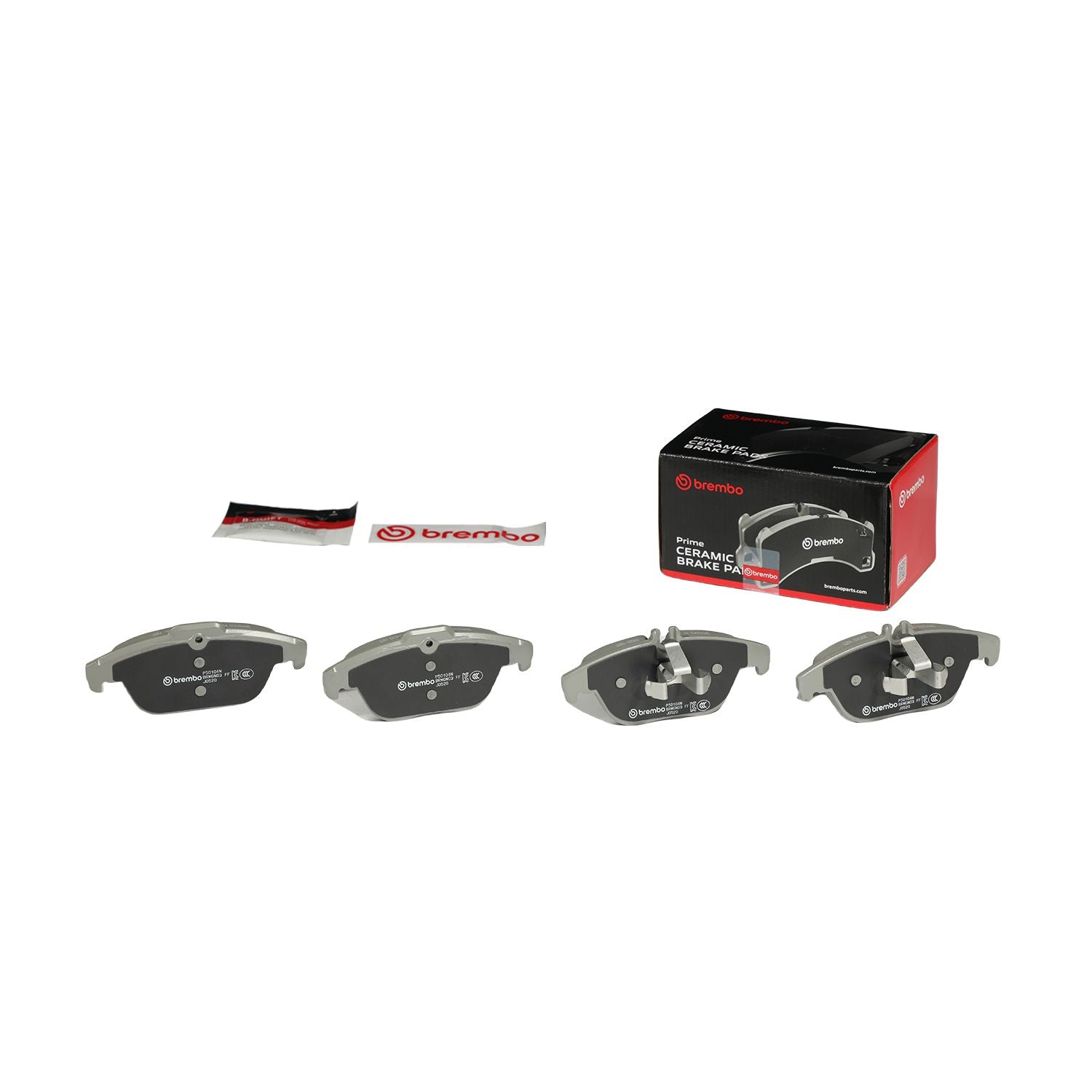 PRIME Ceramic Rear Disc Brake Pad Set - P50104N_02