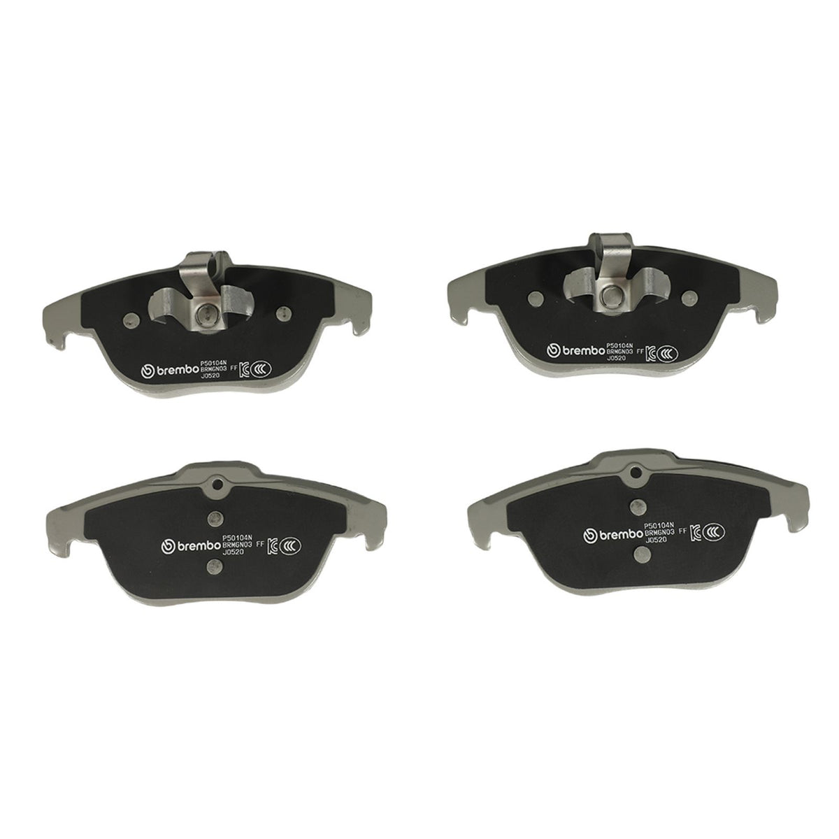 PRIME Ceramic Rear Disc Brake Pad Set - P50104N_02