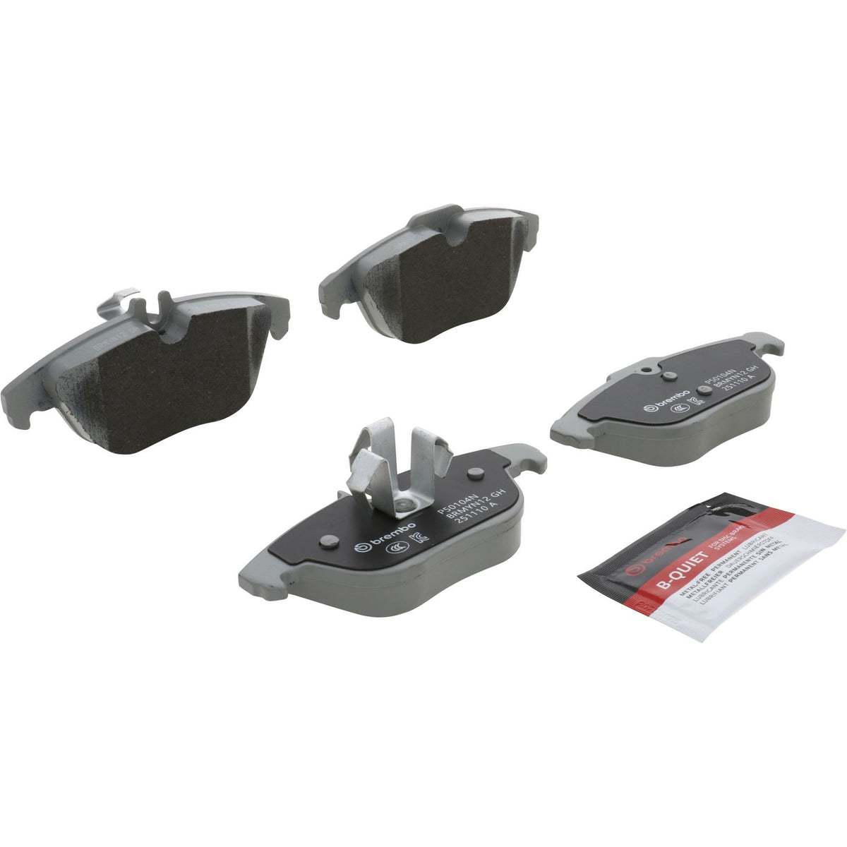PRIME Ceramic Rear Disc Brake Pad Set - P50104N_03