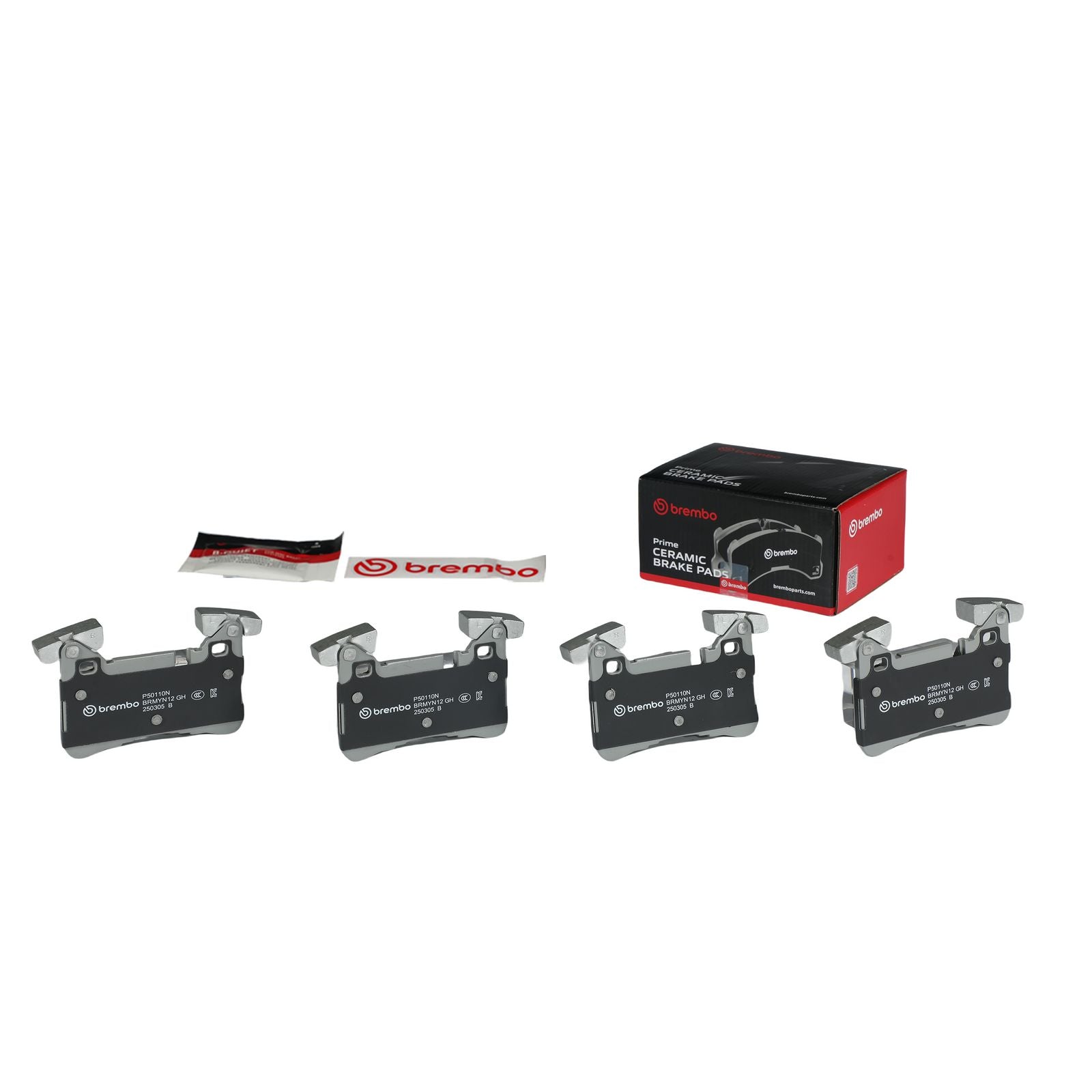 PRIME Ceramic Rear Disc Brake Pad Set - P50110N_04