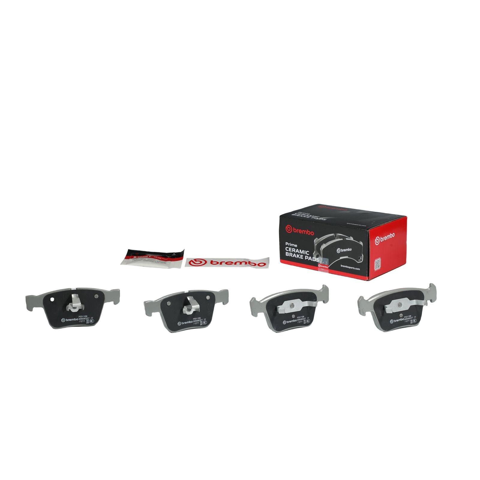 PRIME Ceramic Rear Disc Brake Pad Set - P50116N_01