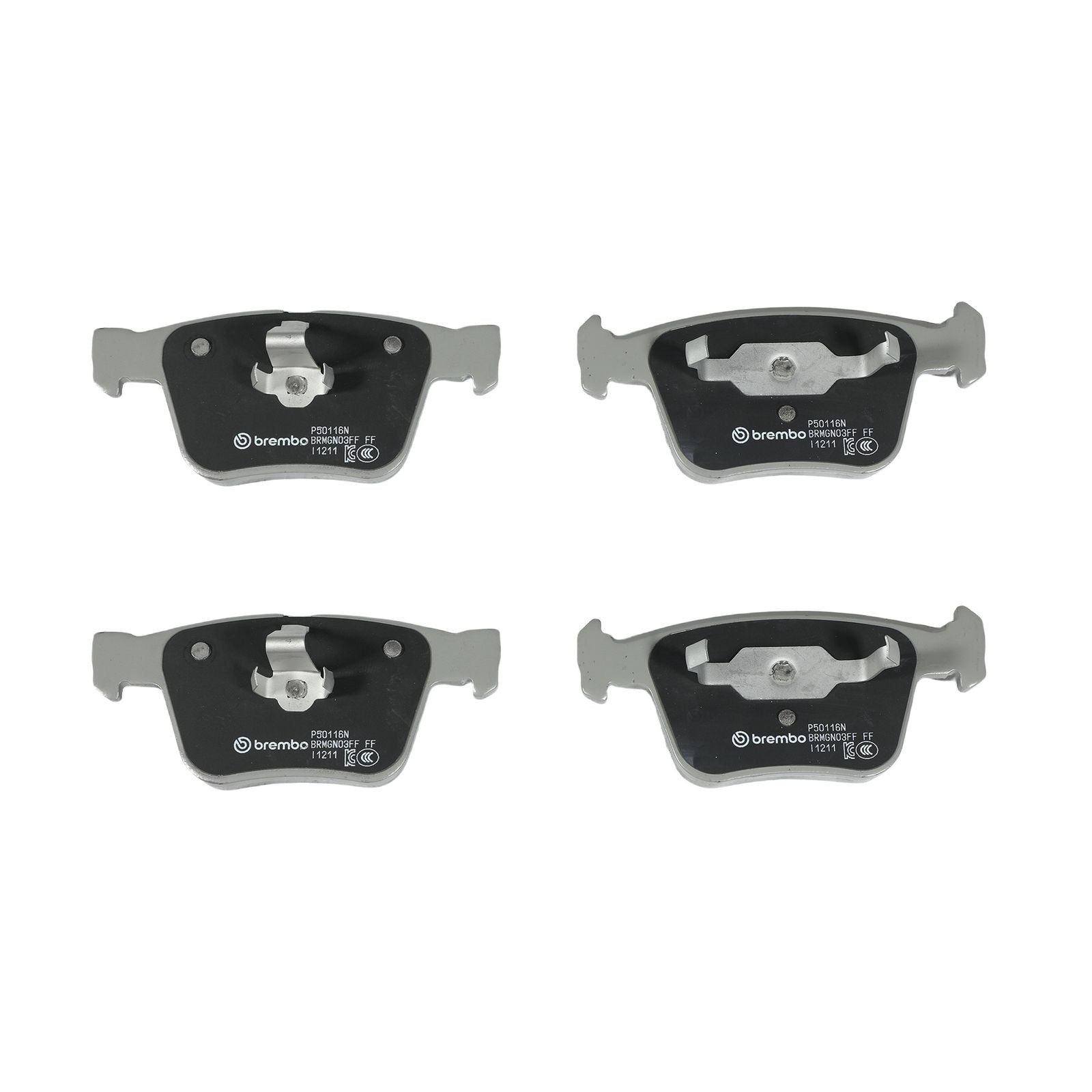 PRIME Ceramic Rear Disc Brake Pad Set - P50116N_04
