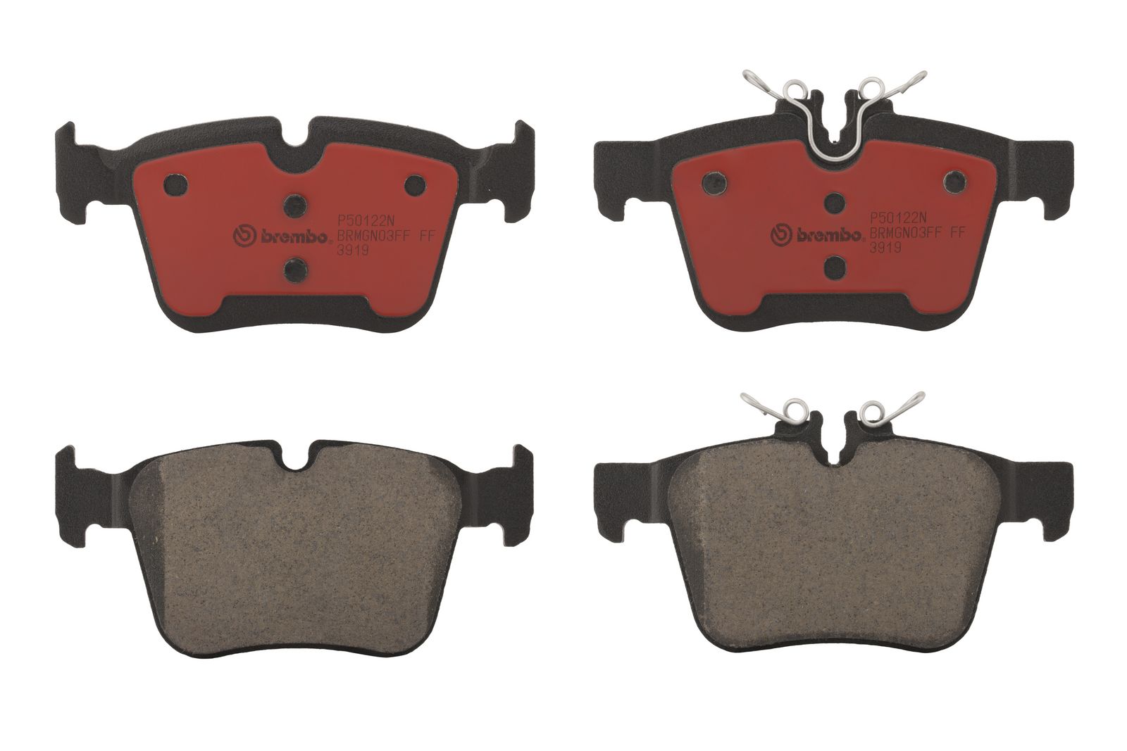 PRIME Ceramic Rear Disc Brake Pad Set - P50122N_01