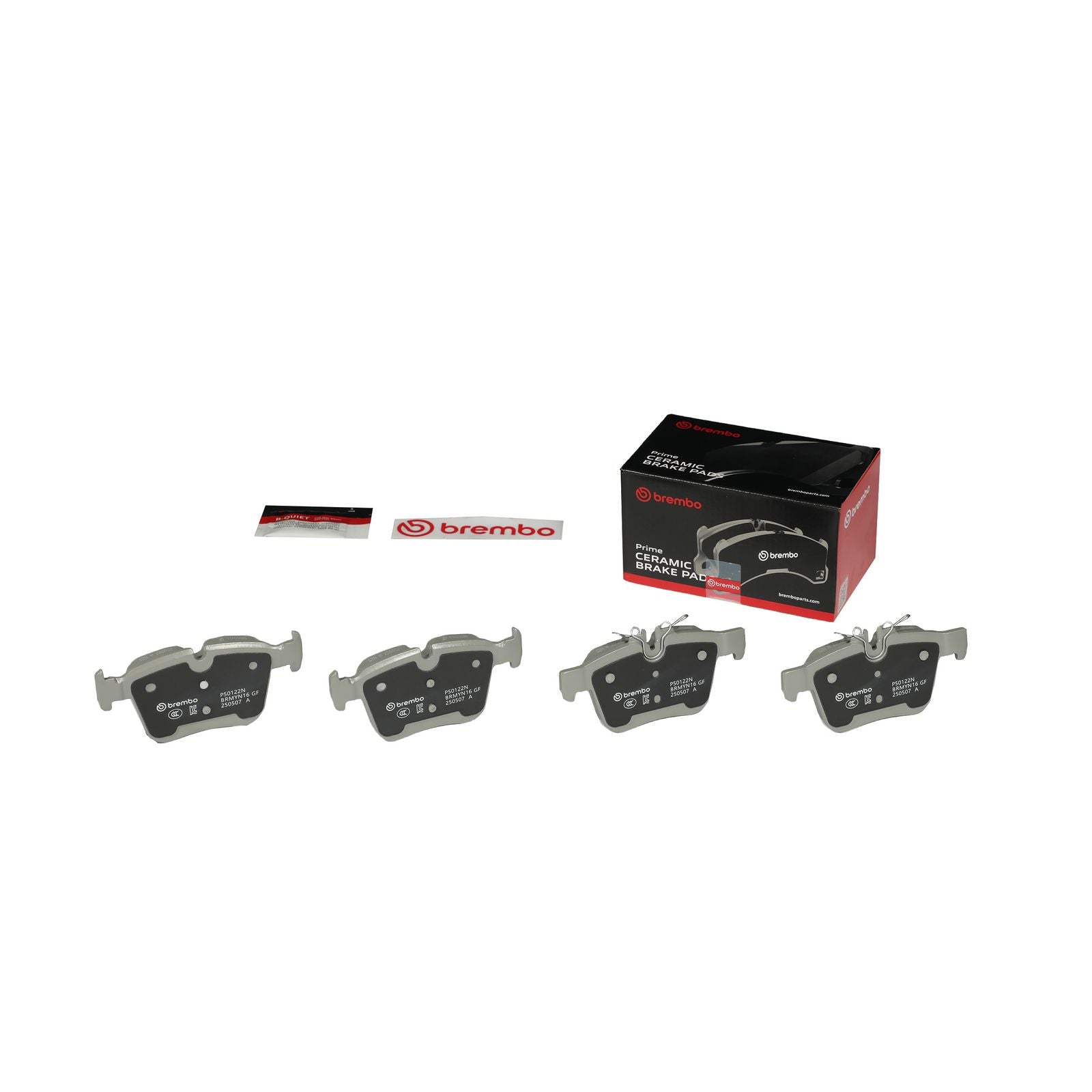 PRIME Ceramic Rear Disc Brake Pad Set - P50122N_01