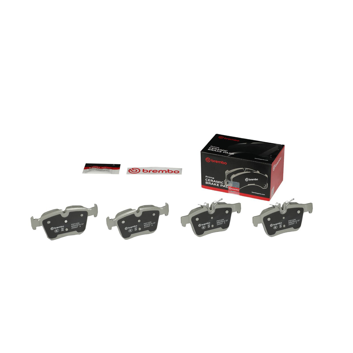 PRIME Ceramic Rear Disc Brake Pad Set - P50122N_01