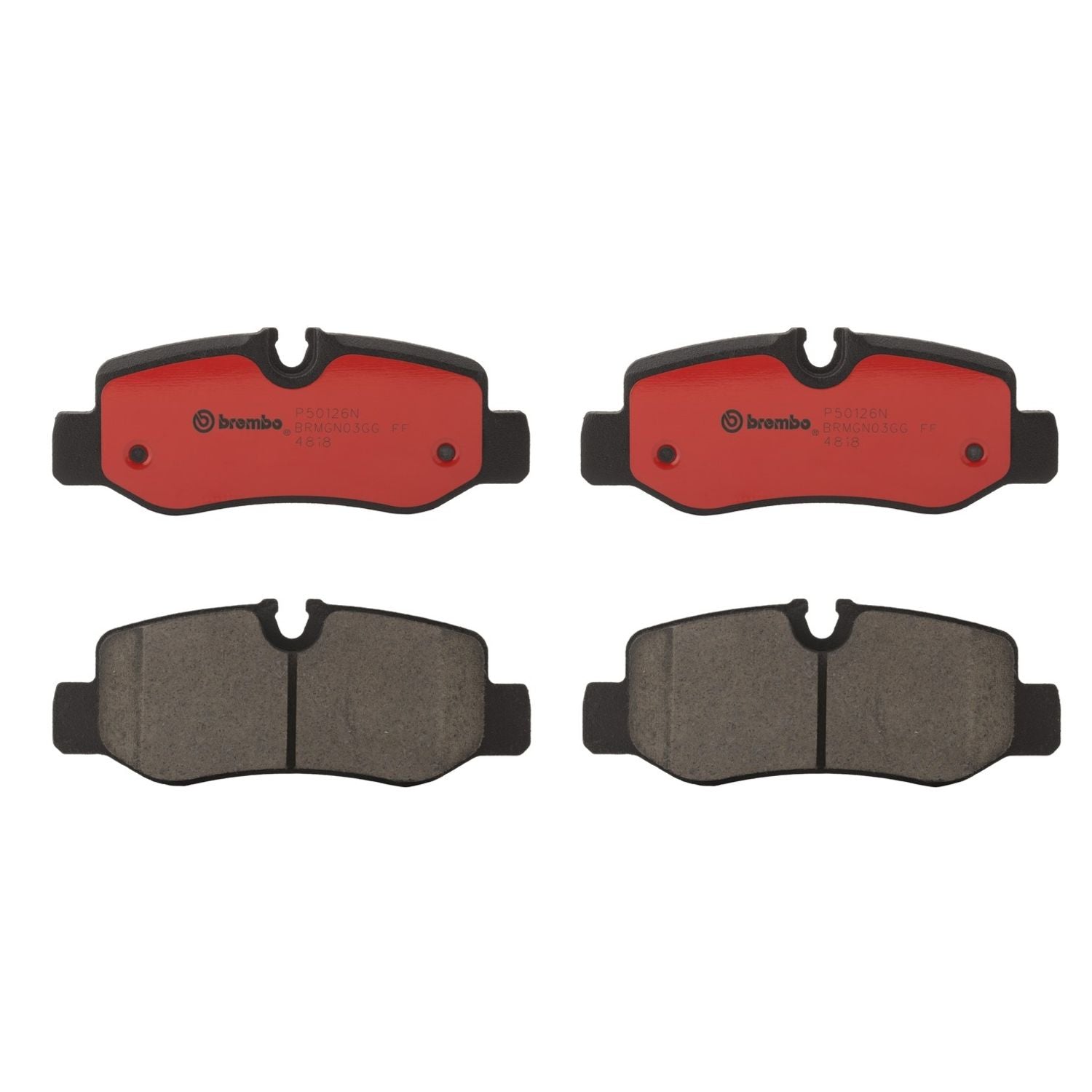PRIME Ceramic Rear Disc Brake Pad Set - P50126N_02
