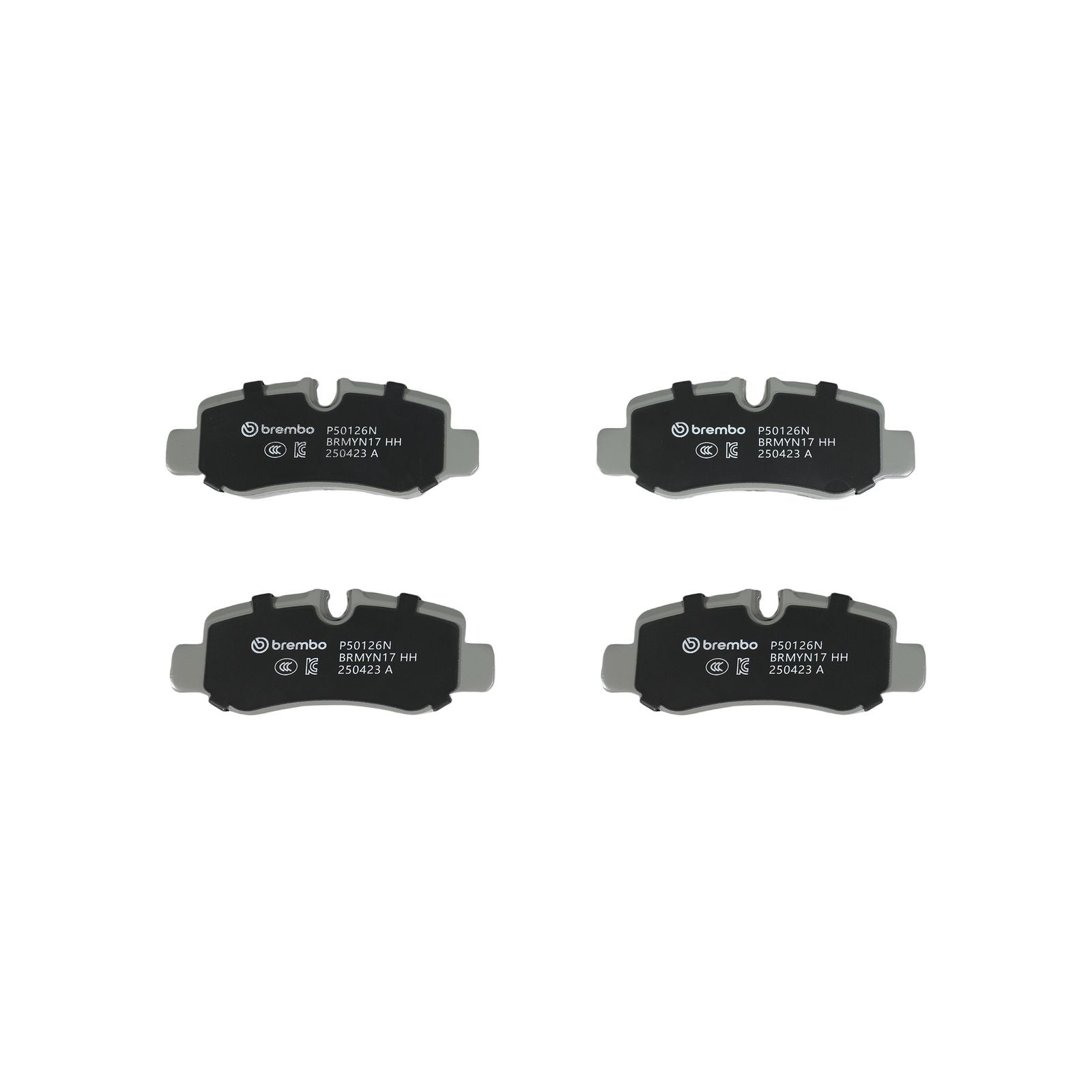 PRIME Ceramic Rear Disc Brake Pad Set - P50126N_02