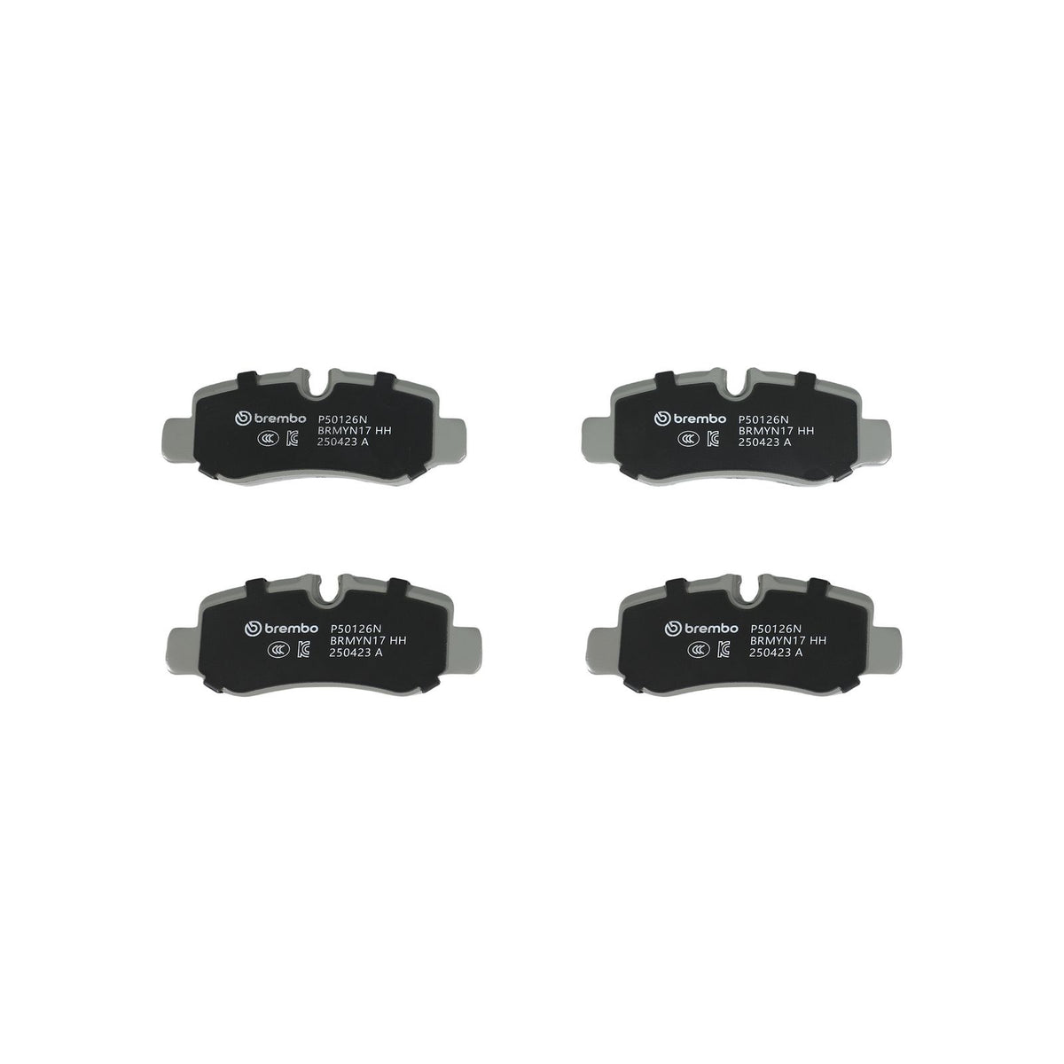 PRIME Ceramic Rear Disc Brake Pad Set - P50126N_02