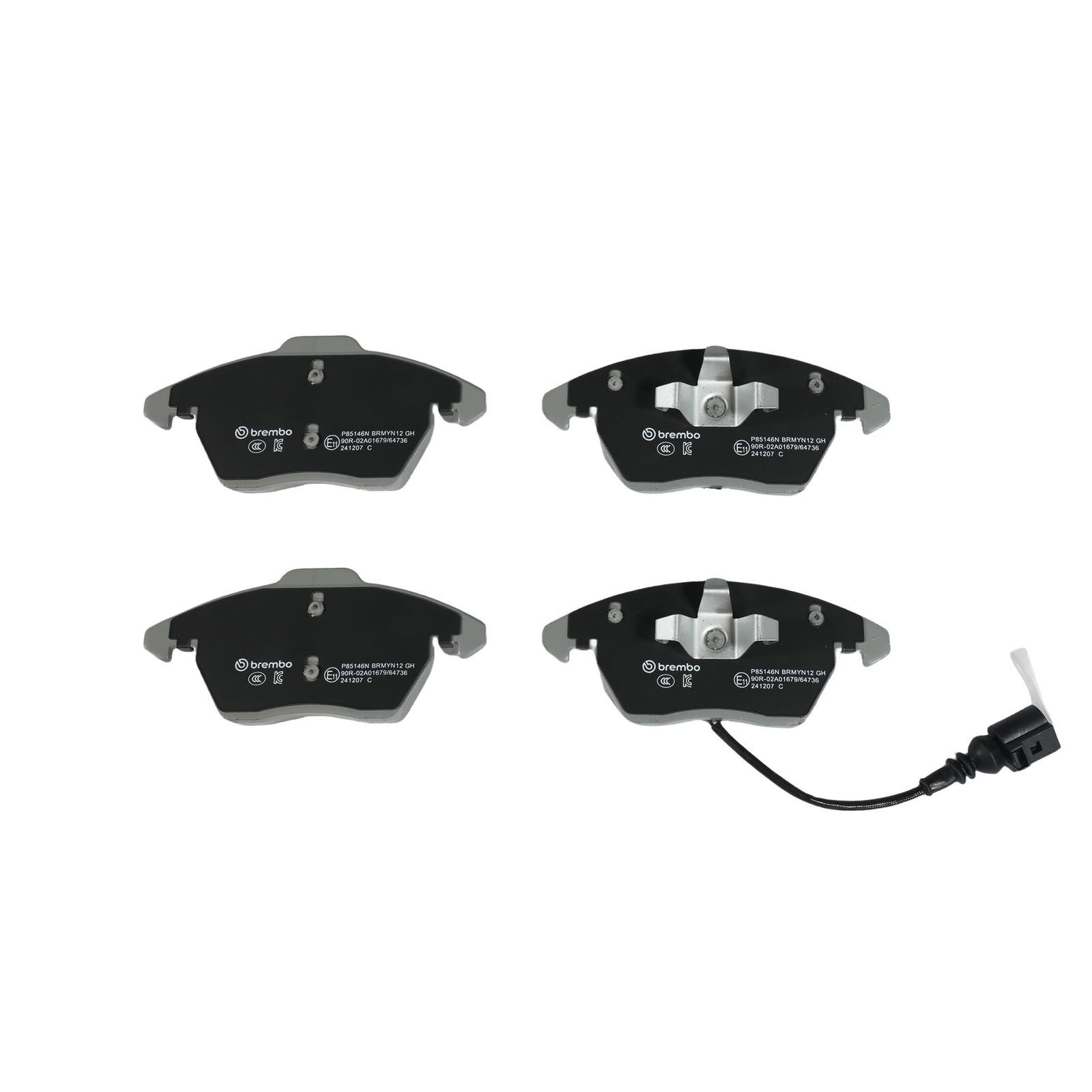 PRIME Ceramic Rear Disc Brake Pad Set - P50130N_02