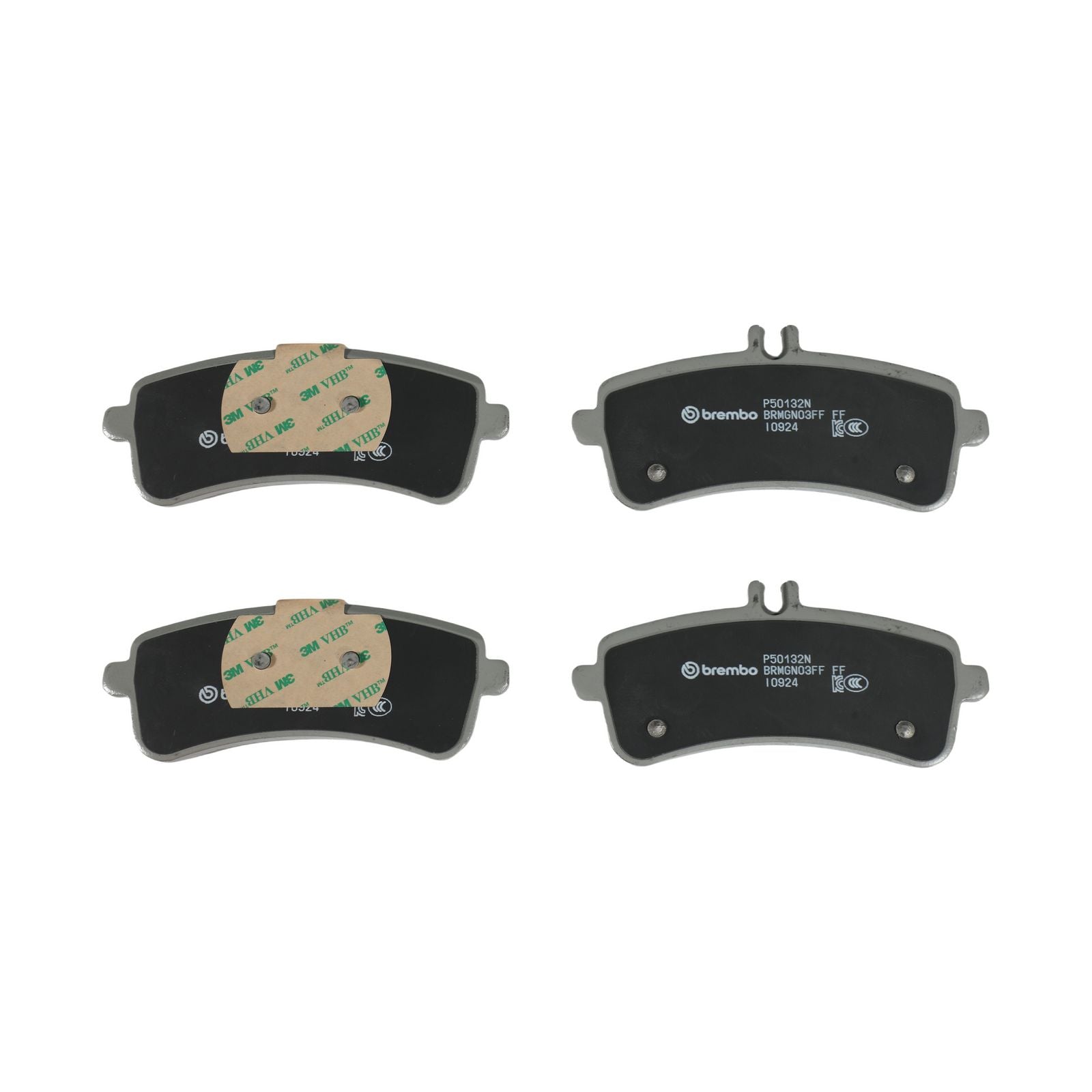 PRIME Ceramic Rear Disc Brake Pad Set - P50132N_01