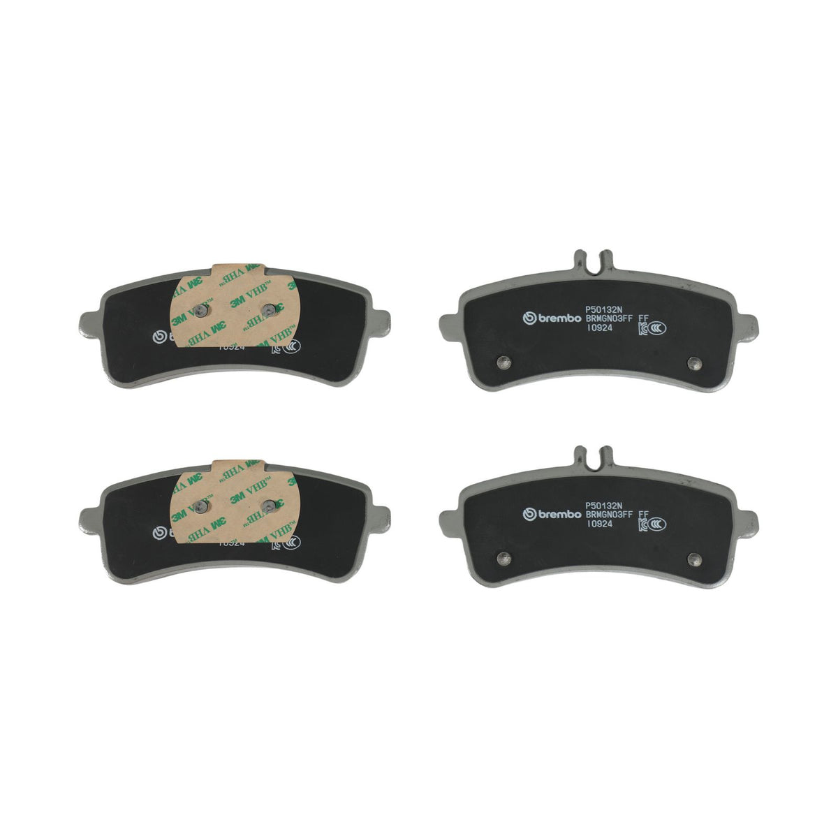 PRIME Ceramic Rear Disc Brake Pad Set - P50132N_01