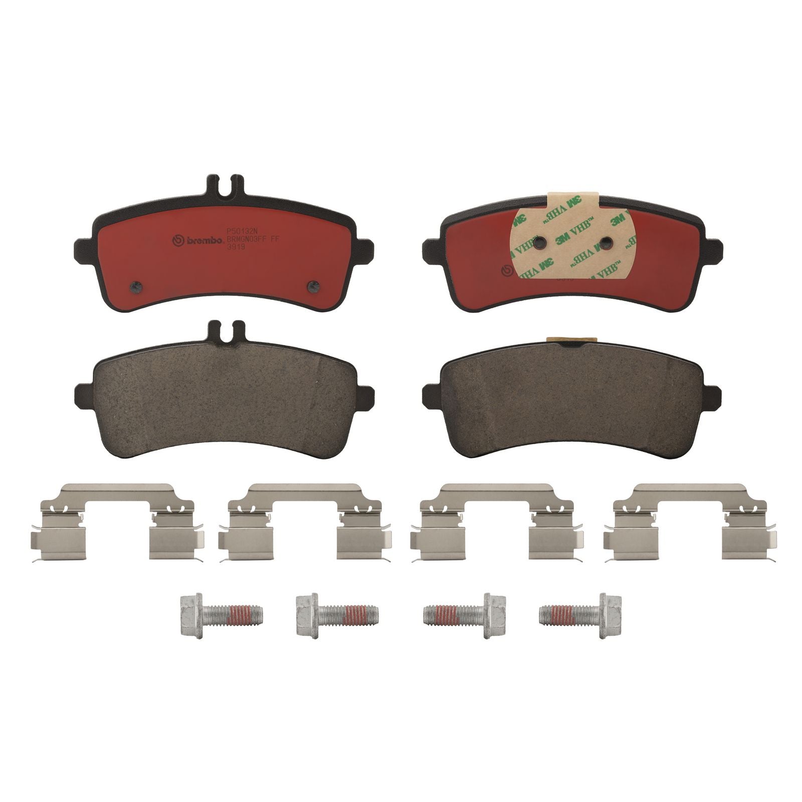 PRIME Ceramic Rear Disc Brake Pad Set - P50132N_06