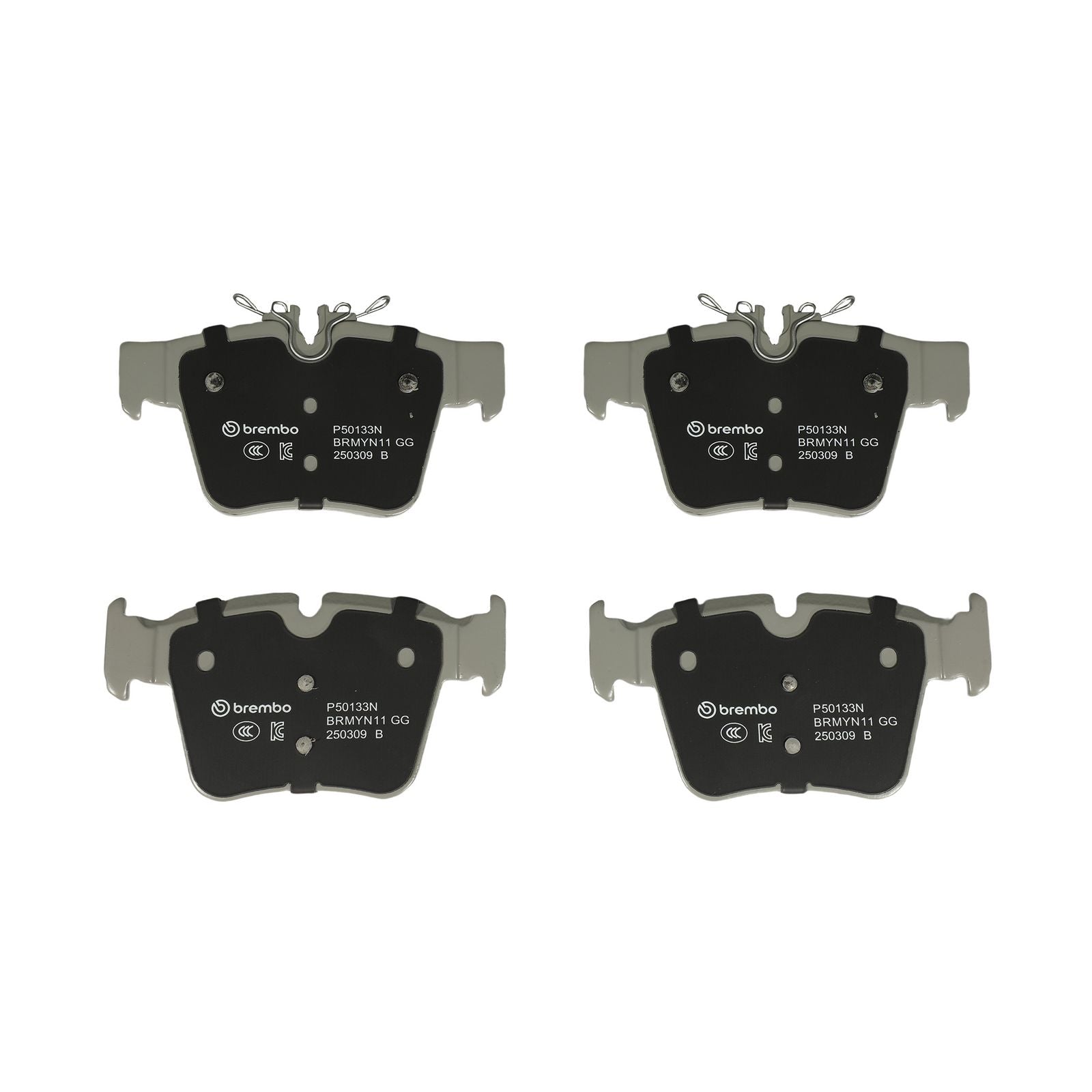 PRIME Ceramic Rear Disc Brake Pad Set - P50133N_02