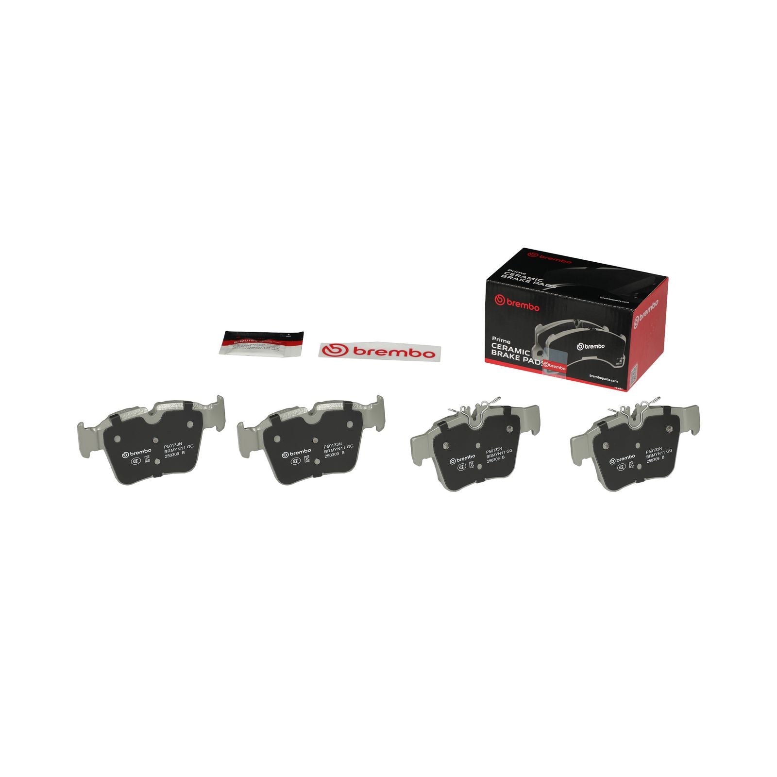 PRIME Ceramic Rear Disc Brake Pad Set - P50133N_03