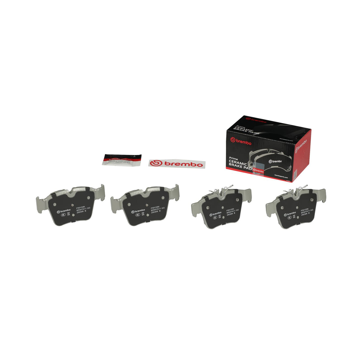 PRIME Ceramic Rear Disc Brake Pad Set - P50133N_03