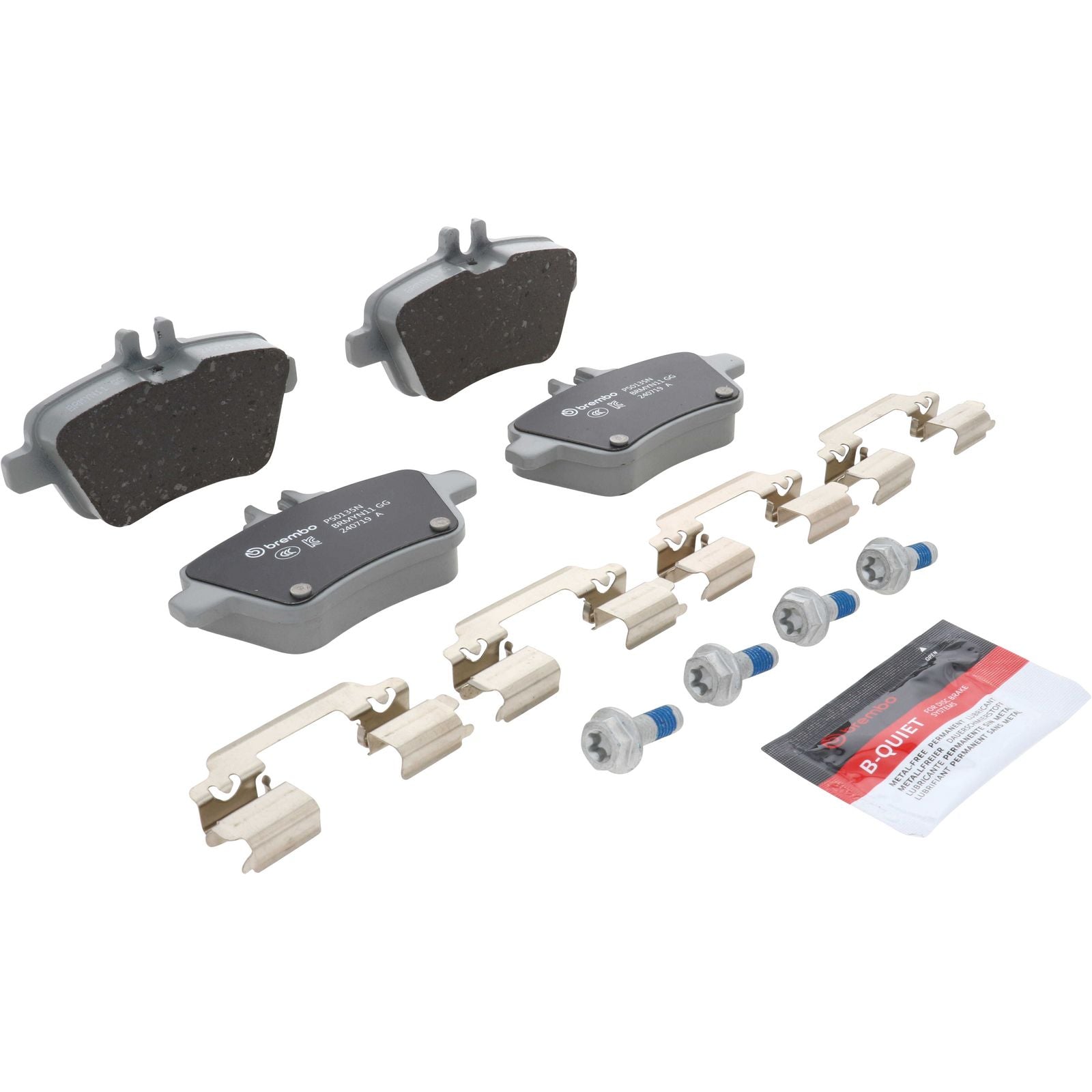 PRIME Ceramic Rear Disc Brake Pad Set - P50135N_01