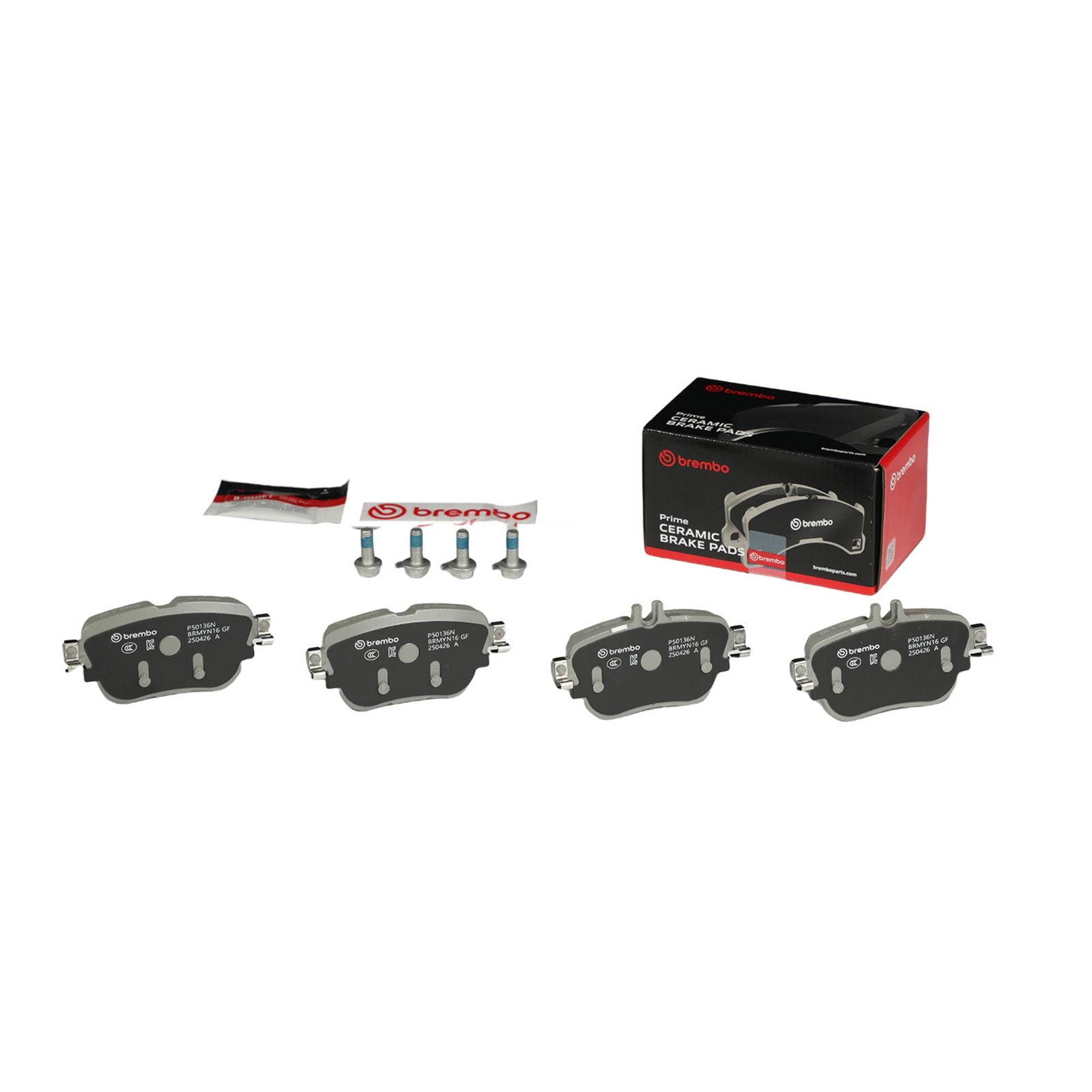 PRIME Ceramic Rear Disc Brake Pad Set - P50136N_05
