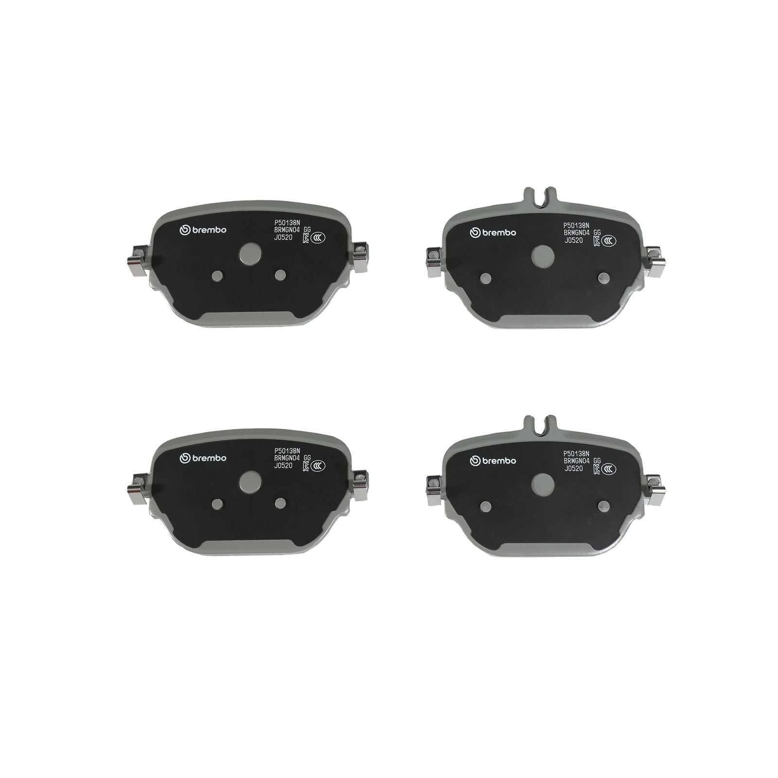 PRIME Ceramic Rear Disc Brake Pad Set - P50138N_01
