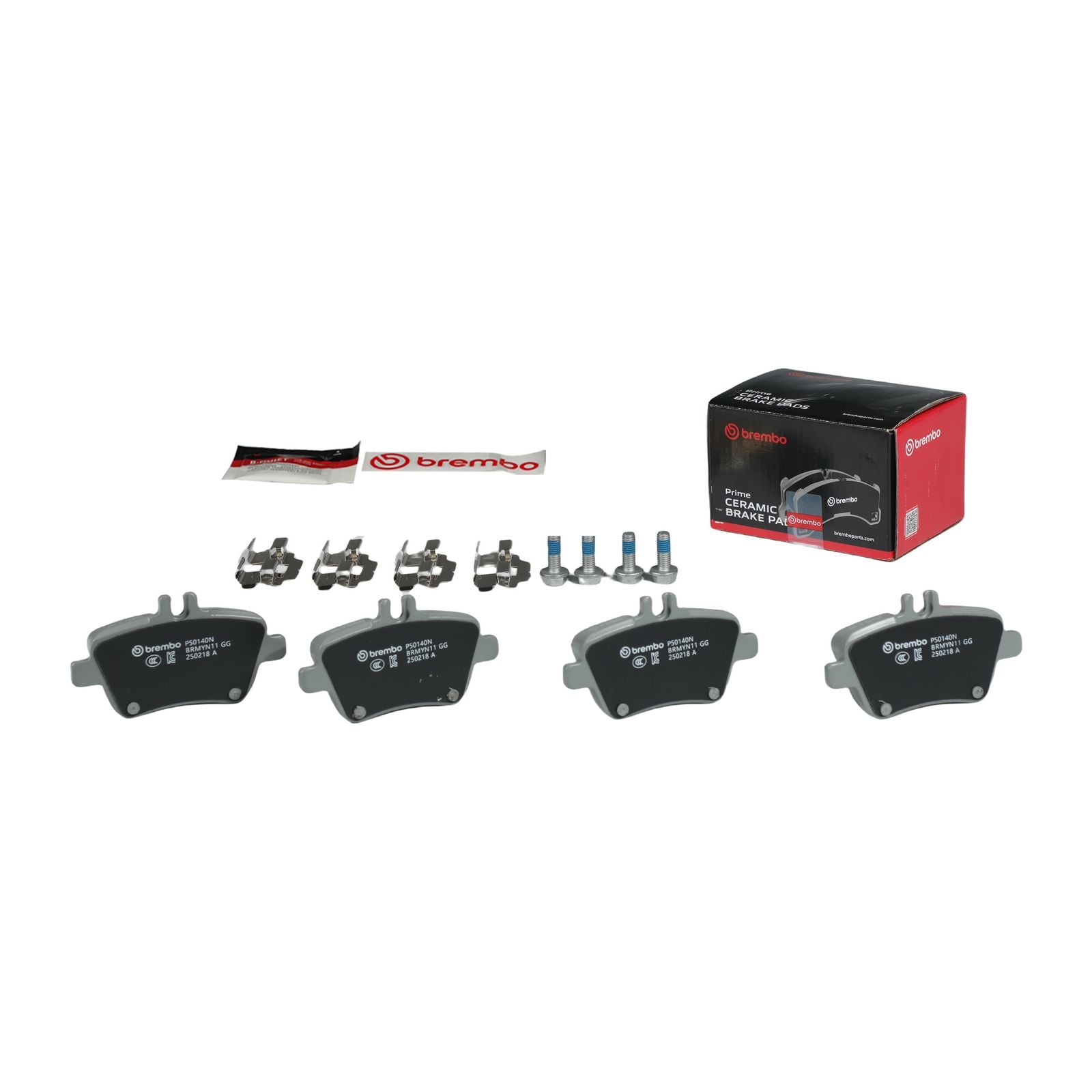 PRIME Ceramic Rear Disc Brake Pad Set - P50140N_04