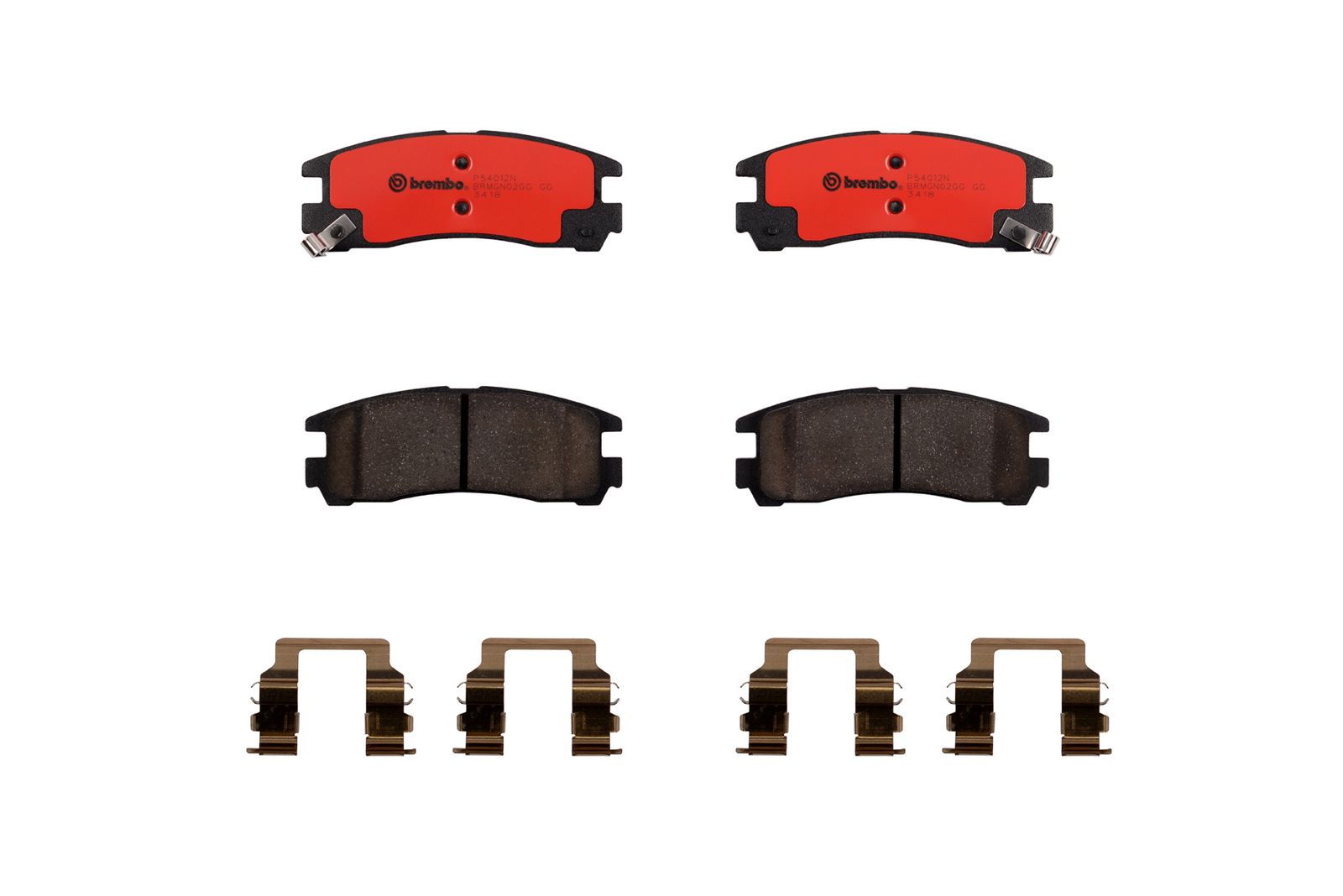 PRIME Ceramic Rear Disc Brake Pad Set - P54012N_01