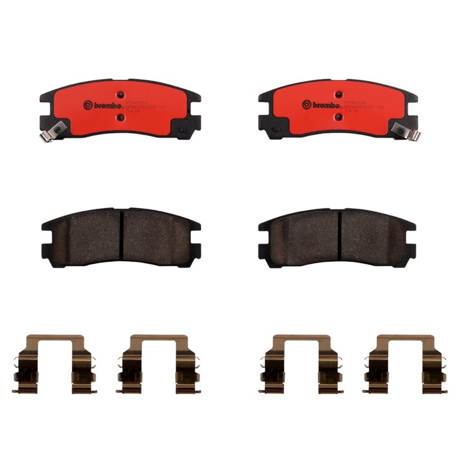 PRIME Ceramic Rear Disc Brake Pad Set - P54012N_01