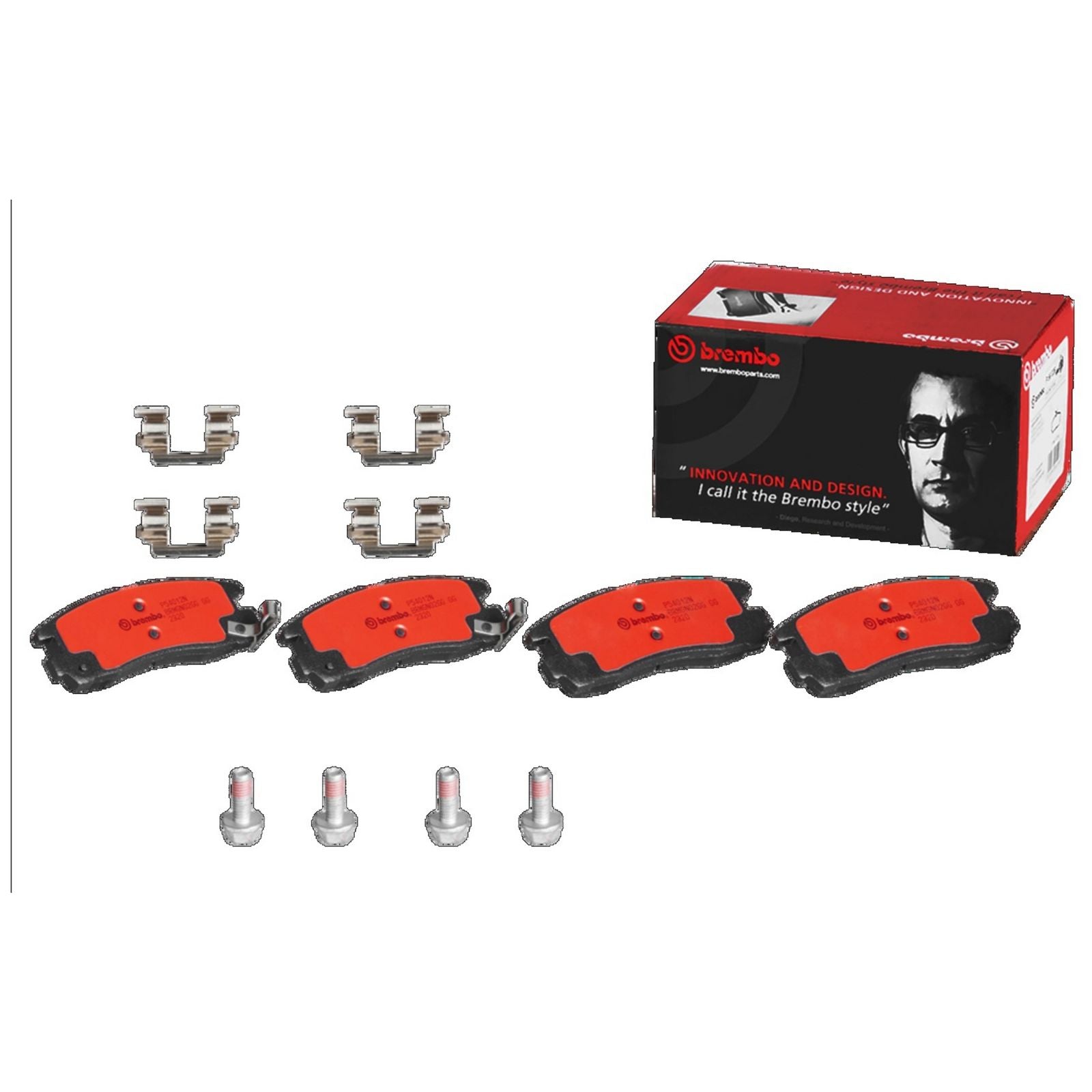 PRIME Ceramic Rear Disc Brake Pad Set - P54012N_02