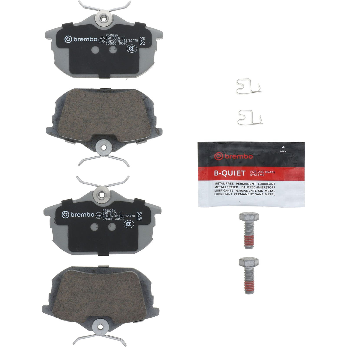 PRIME Ceramic Rear Disc Brake Pad Set - P54023N_02