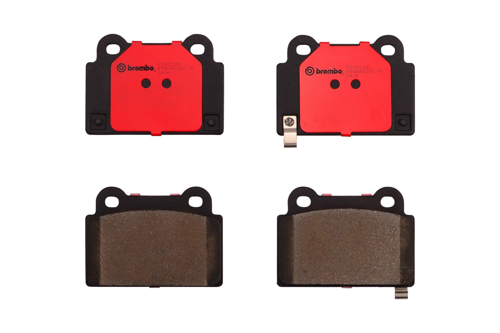 PRIME Ceramic Rear Disc Brake Pad Set - P54052N_01