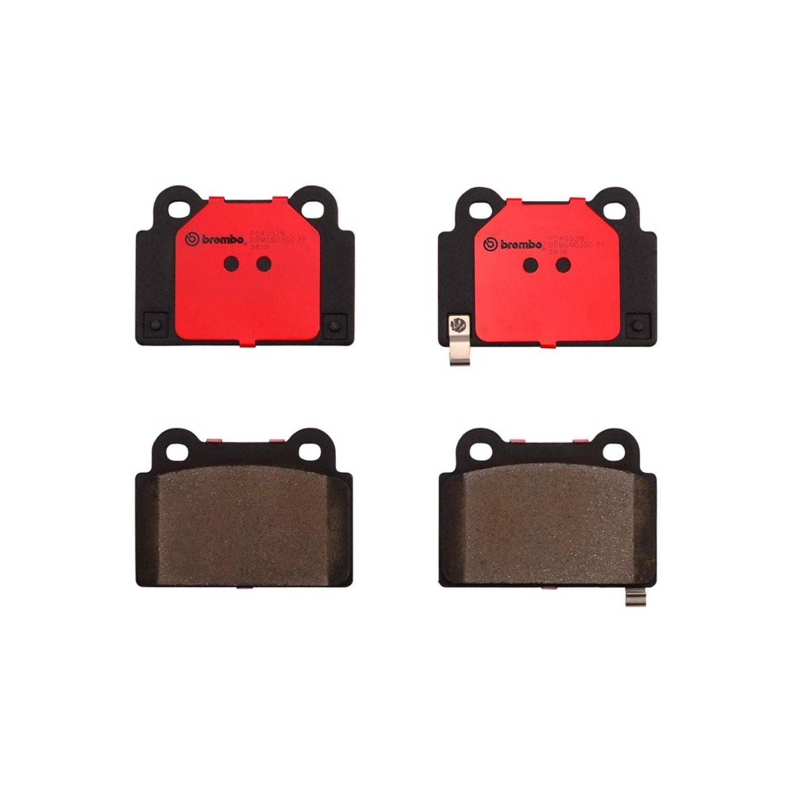 PRIME Ceramic Rear Disc Brake Pad Set - P54052N_01