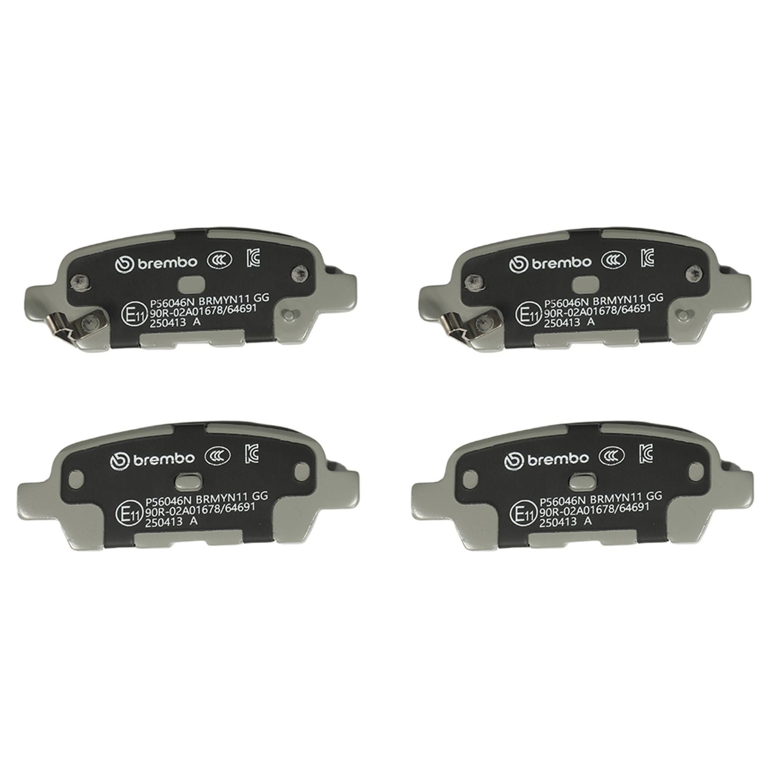 PRIME Ceramic Rear Disc Brake Pad Set - P56046N_04