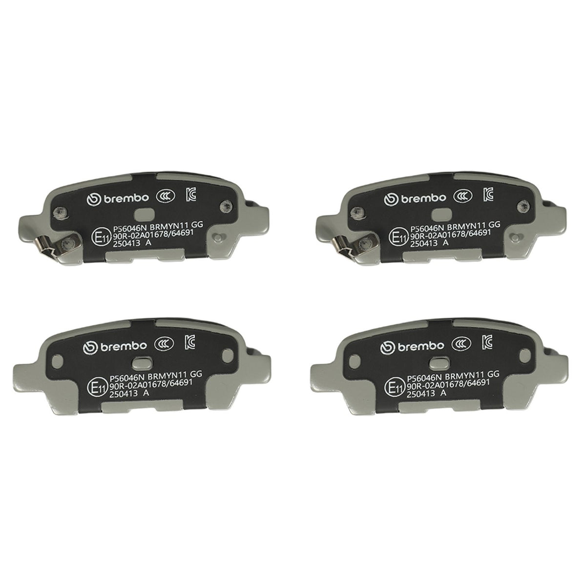 PRIME Ceramic Rear Disc Brake Pad Set - P56046N_04